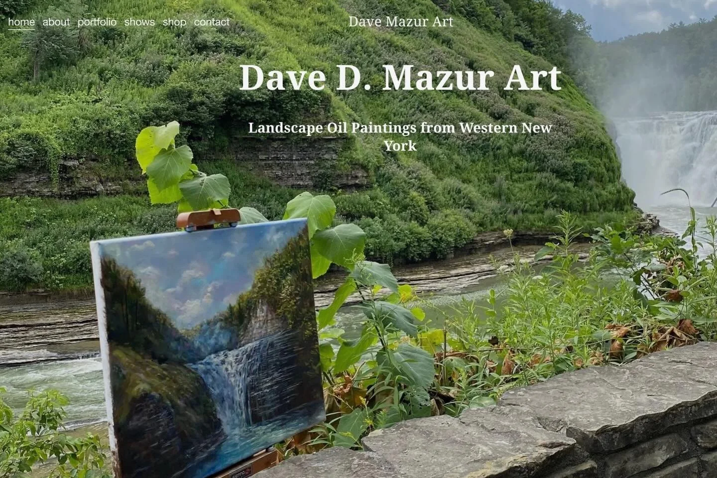 Happy to announce a new website to display and sell my paintings which you can find at davedmazurart.com. And also see the link in my bio.