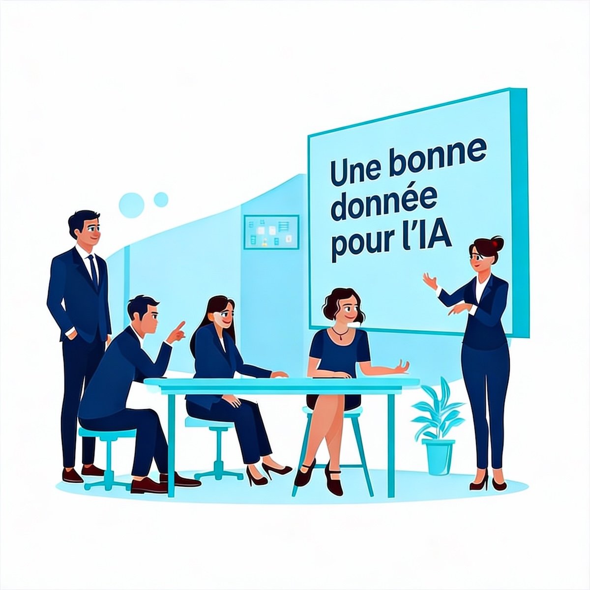 L'atelier "IA et bonne data" sensibilise vos collaborateurs à l’impact clé de la qualité des données sur l’usage des IA génératives mais aussi sur la performance des outils d’IA internes.