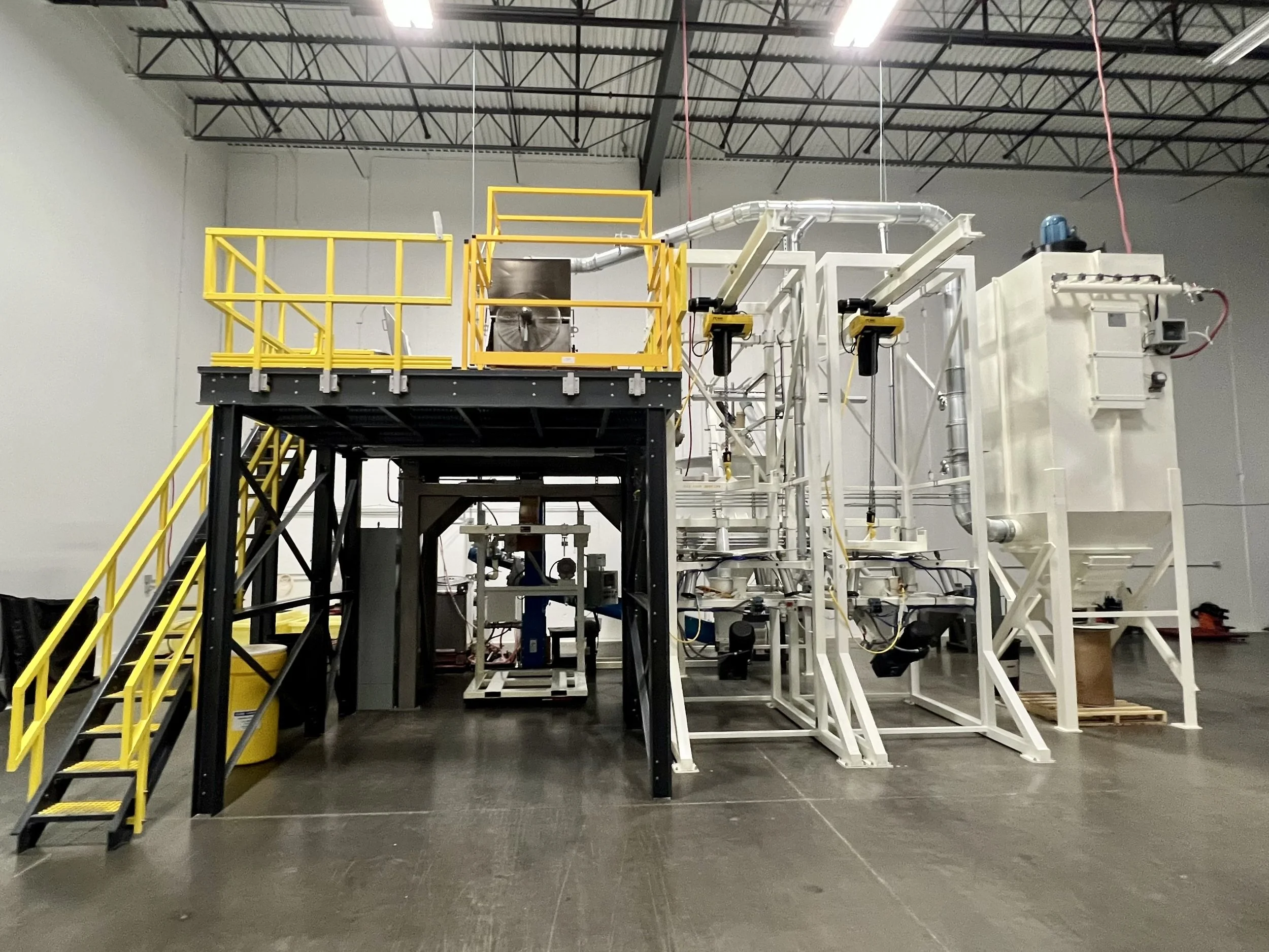 Large-scale ribbon blending, ingredient integration, and precision batch control for industrial and household chemical products.