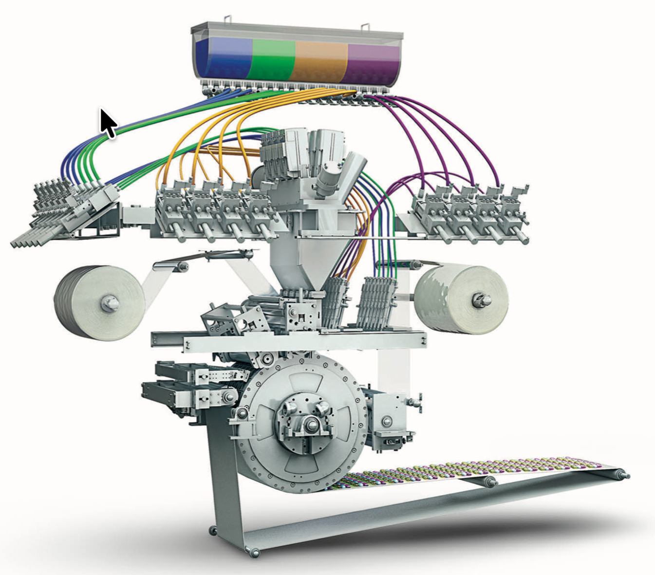 High-speed water-soluble pod manufacturing including single, dual, and triple-chamber formats for laundry, dish, and specialty cleaning applications.