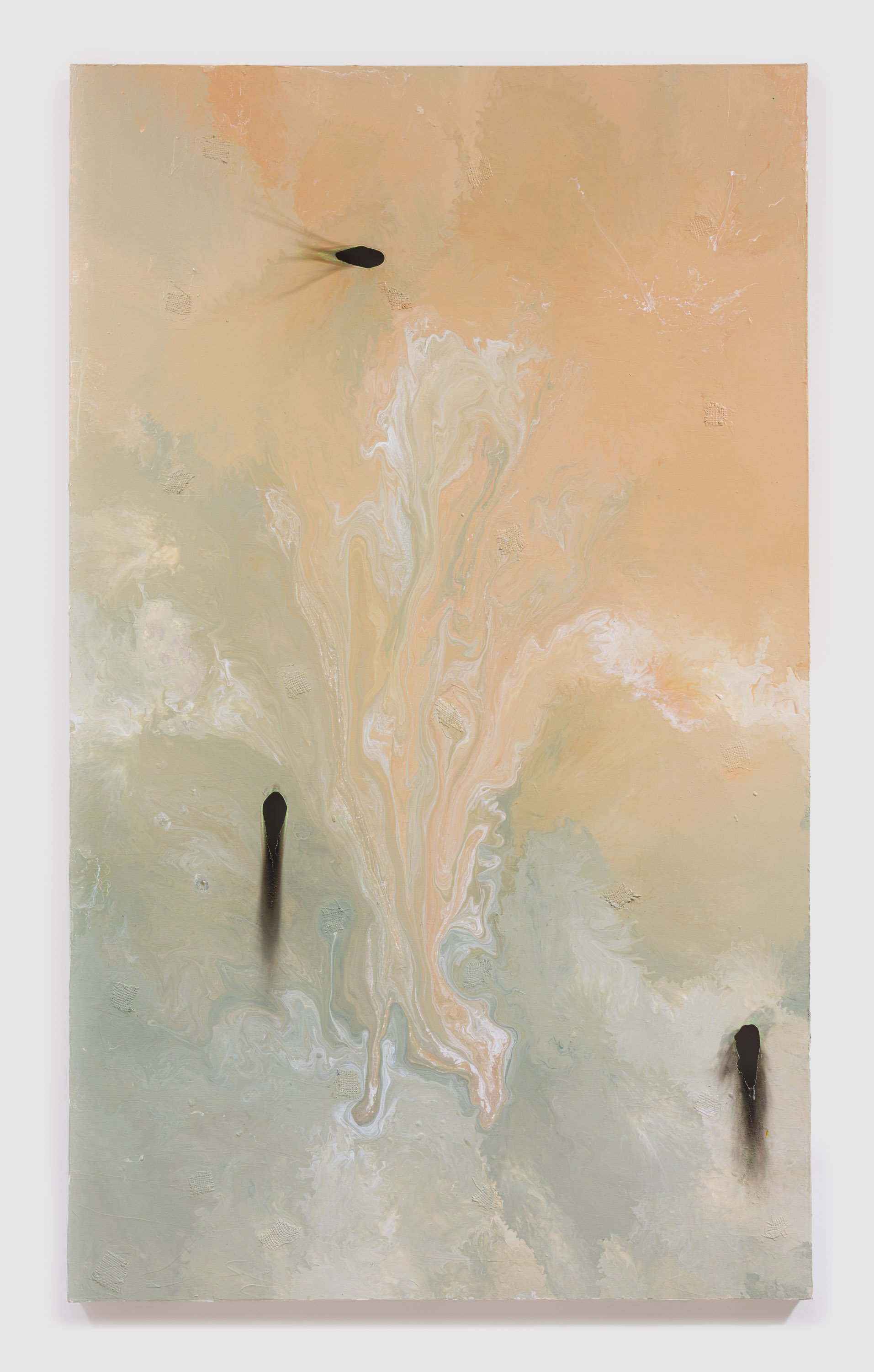 Dancing Through Life’s Problems, 36 x 60” acrylic on canvas