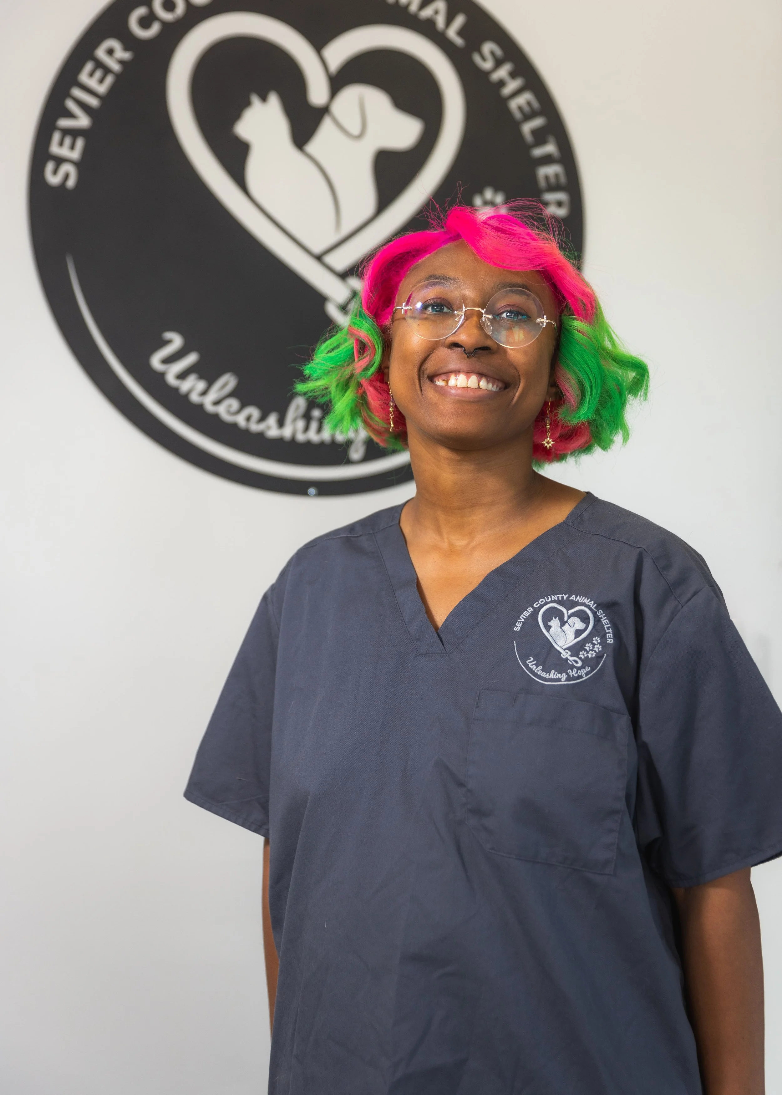 Luna Brewer, Shelter Manager at Sevier County Animal Shelter