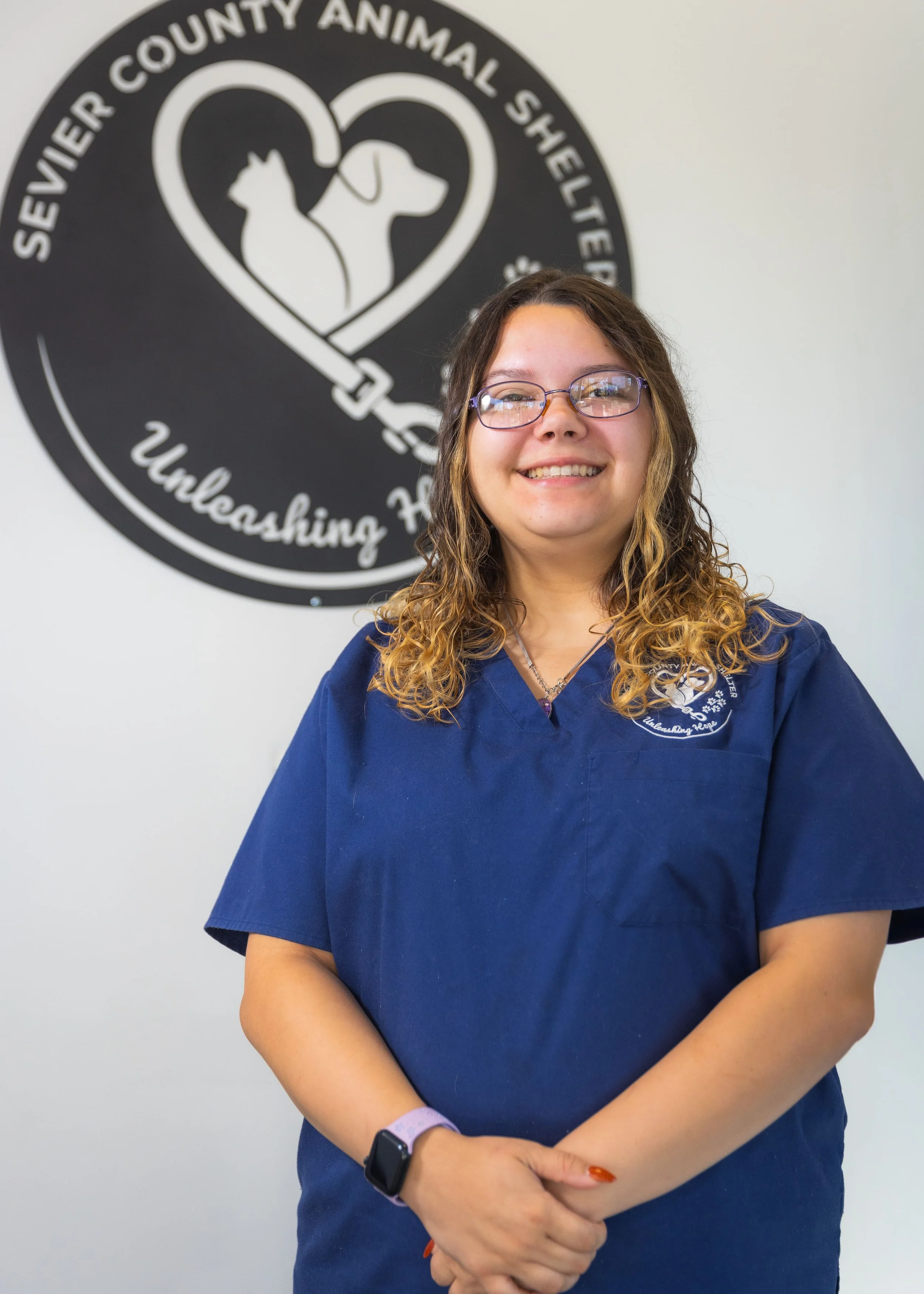 Arianah Strickland-Auer, Adoption Specialist at Sevier County Animal Shelter