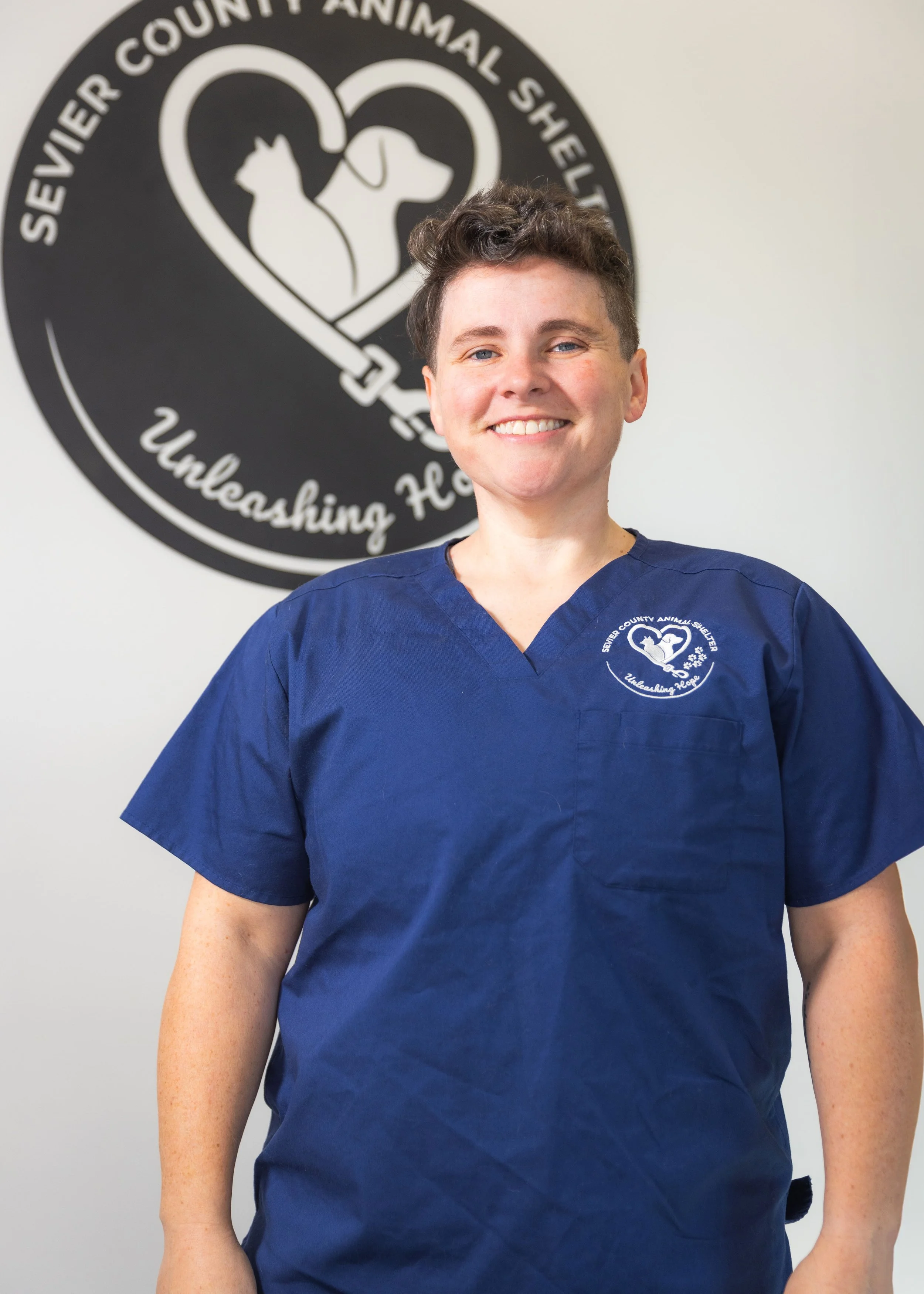 Jordan Crum, Intake Team Lead at Sevier County Animal Shelter