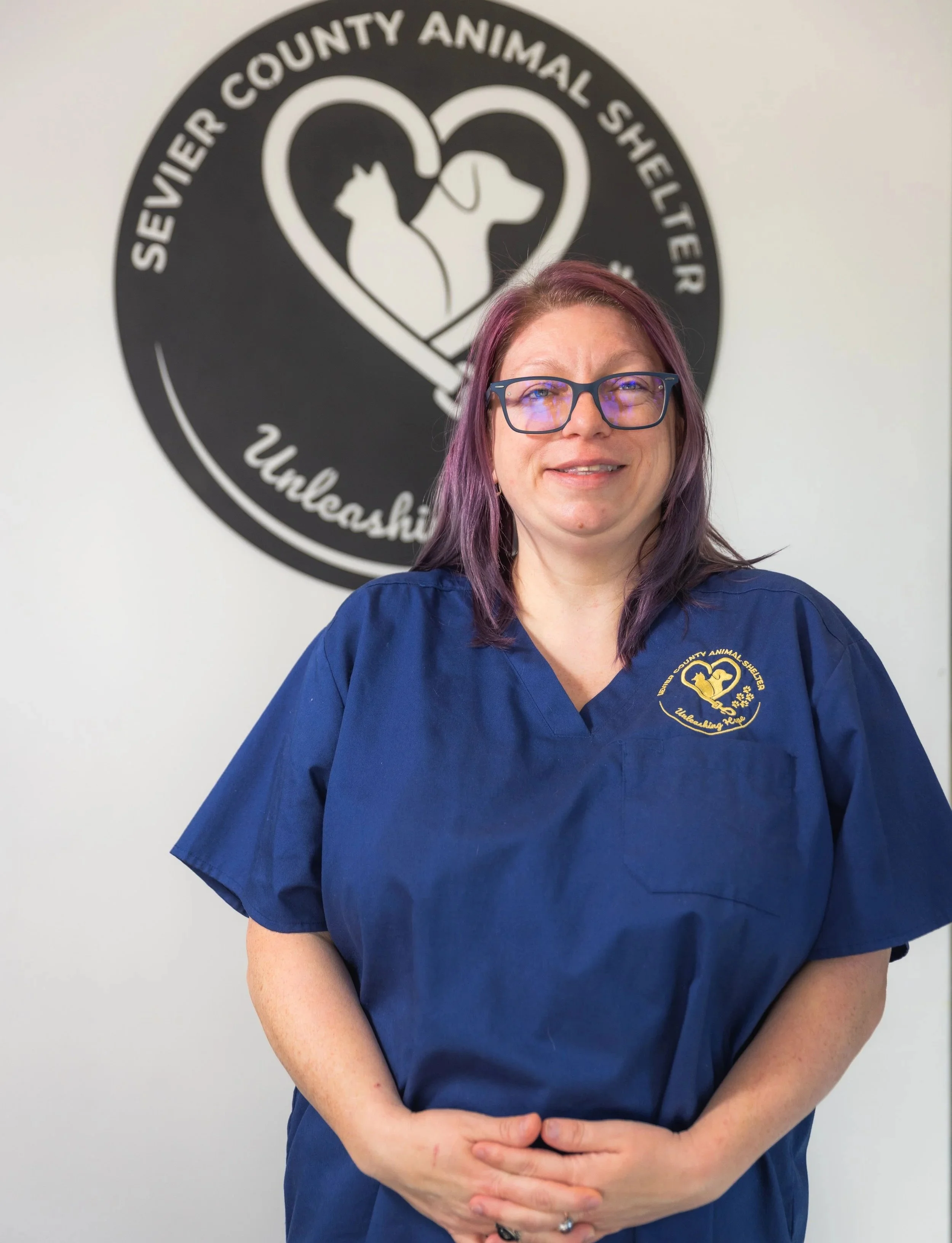 Ashley Thomas, Shelter Director at Sevier County Animal Shelter