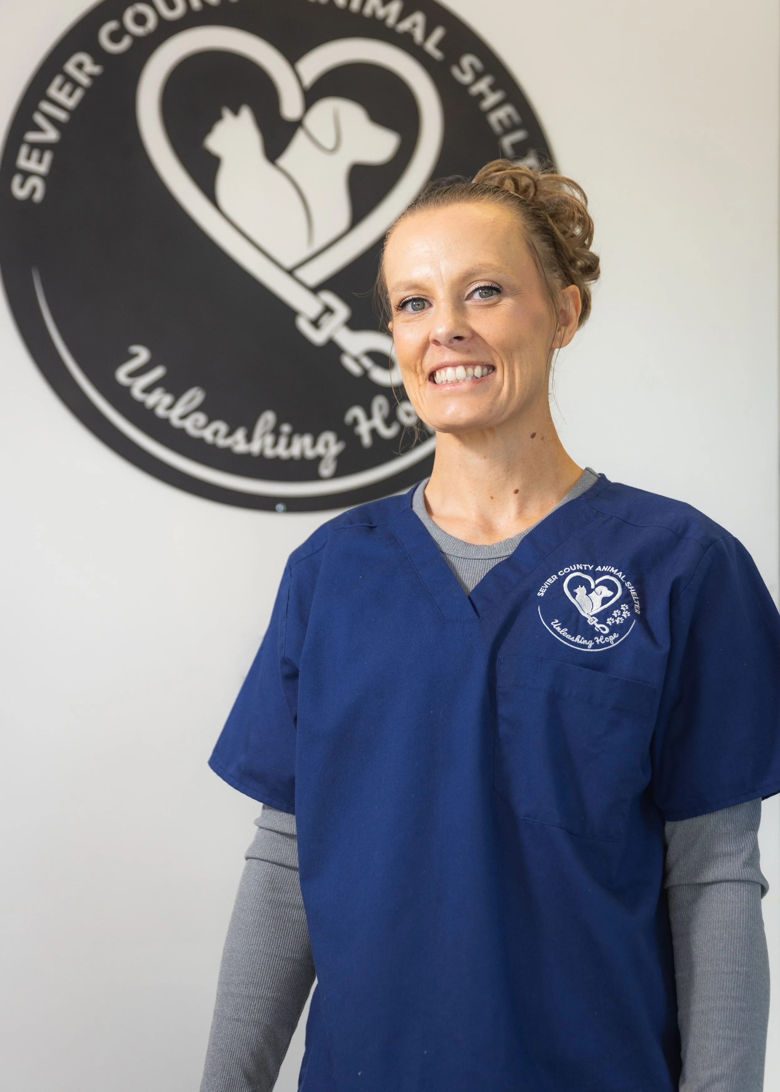 Heather Saylor, Receptionist at Sevier County Animal Shelter