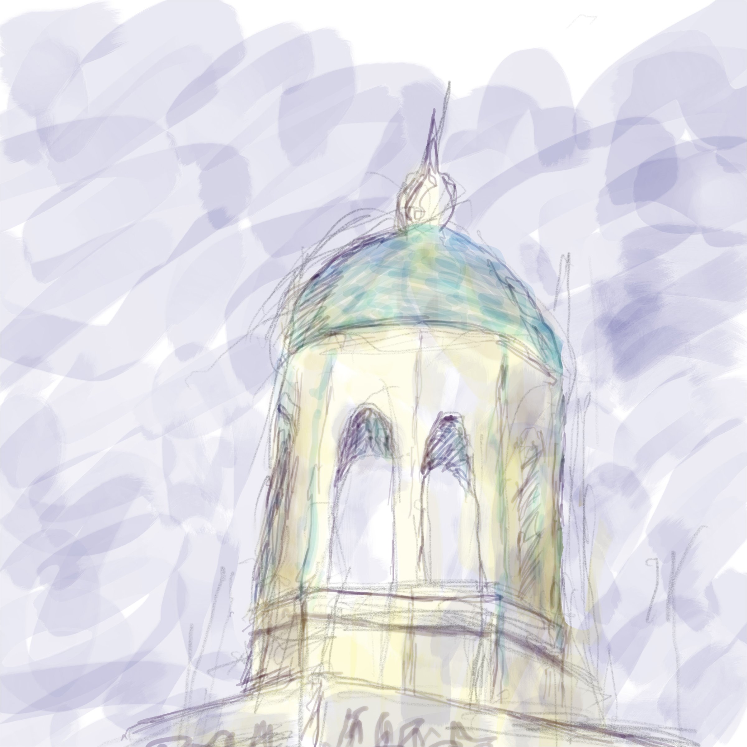 David gives an update on his artwork: 01