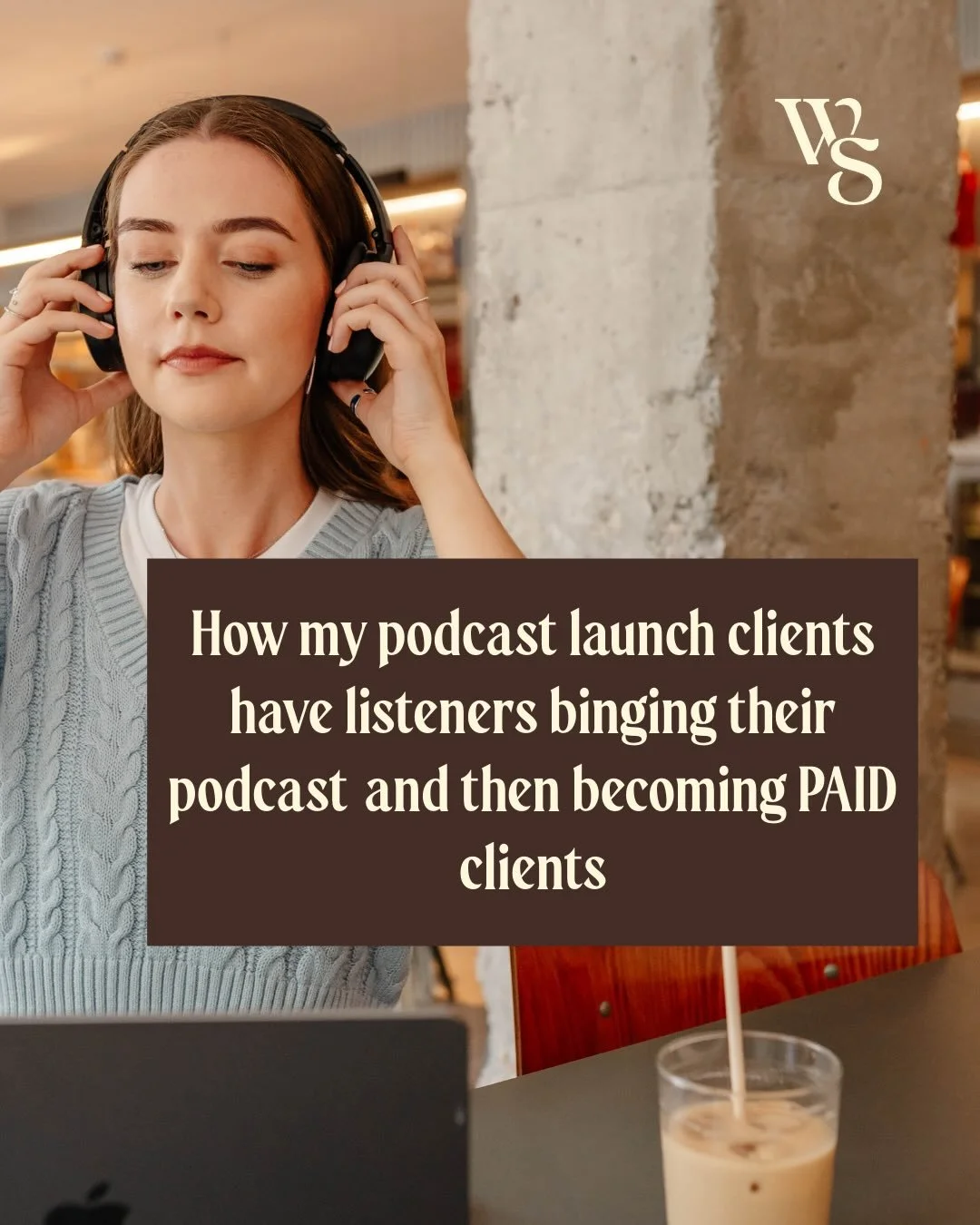 This is what happens when your podcast is launched with a clear structure and plan in place.

One of my clients came to me with the idea for a podcast she&rsquo;d been wanting to launch for a while now.

She&rsquo;d already launched a podcast before,