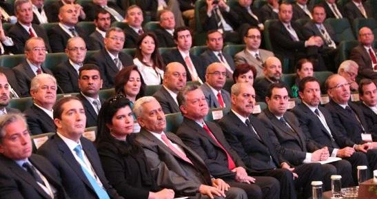International leaders meeting during a global engagement in Jordan