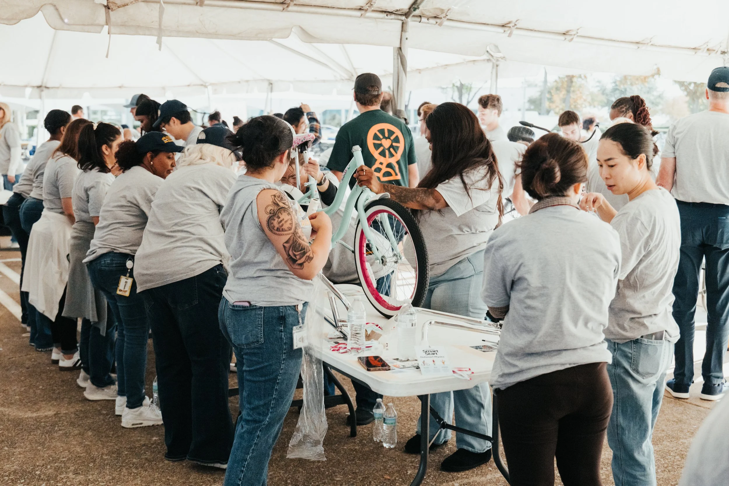 Interactive Team Building Corporate Bike Build