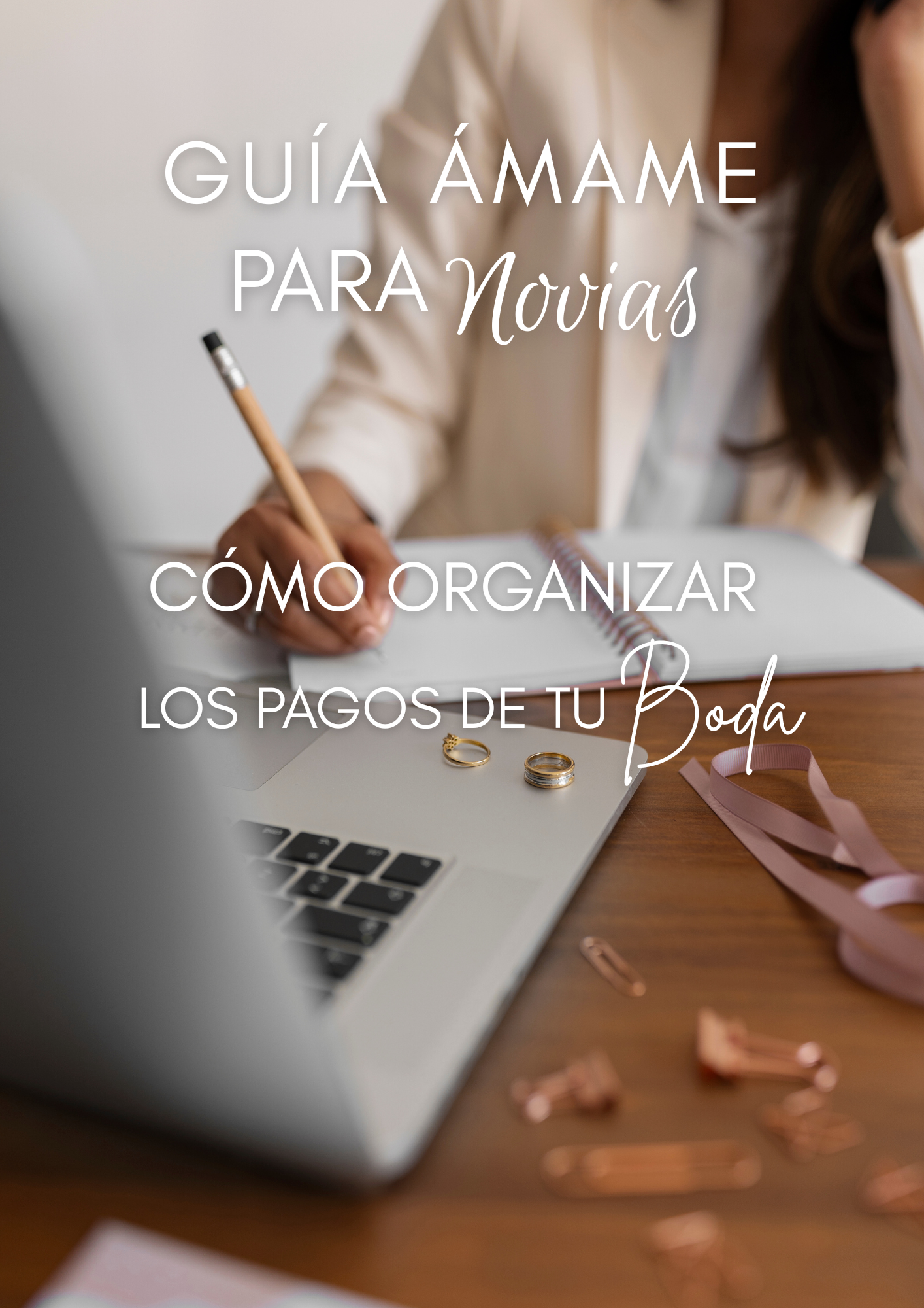 novia organizando los pagos de la boda en cancun riviera maya