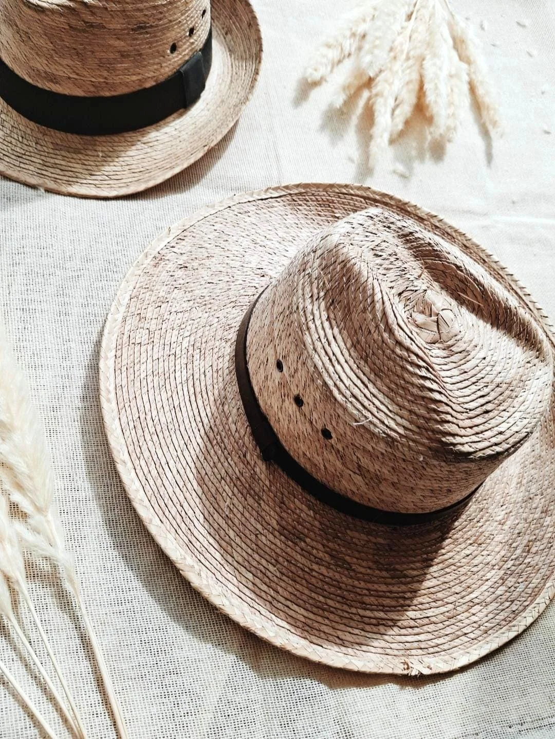sombrero de palma recuerdo regalo para boda en cancun