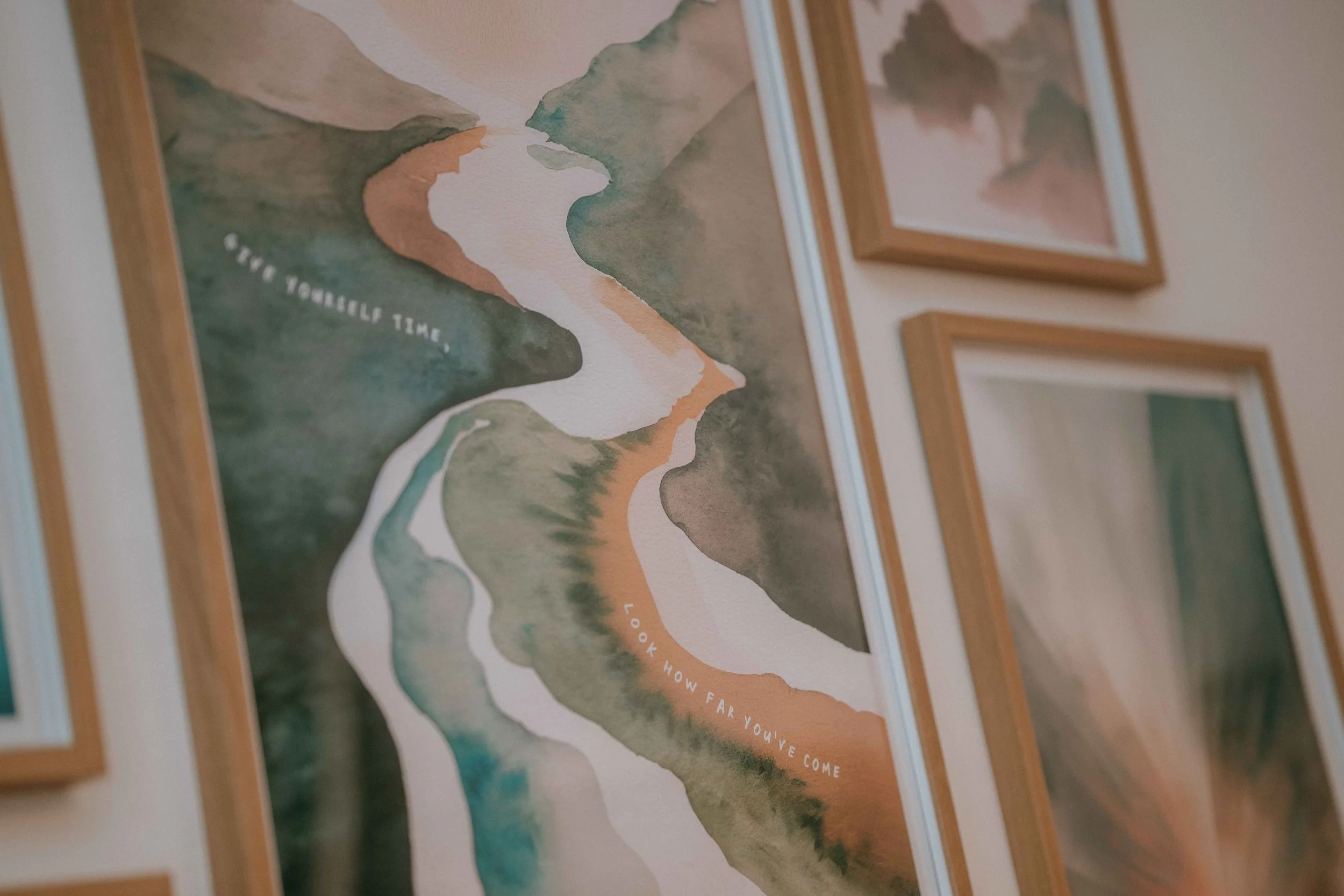 Dezentes Detail einer ruhigen Praxisgestaltung