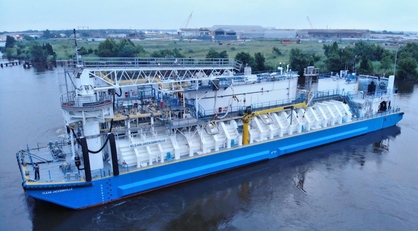 LNG Bunker Barge Clean Jacksonville