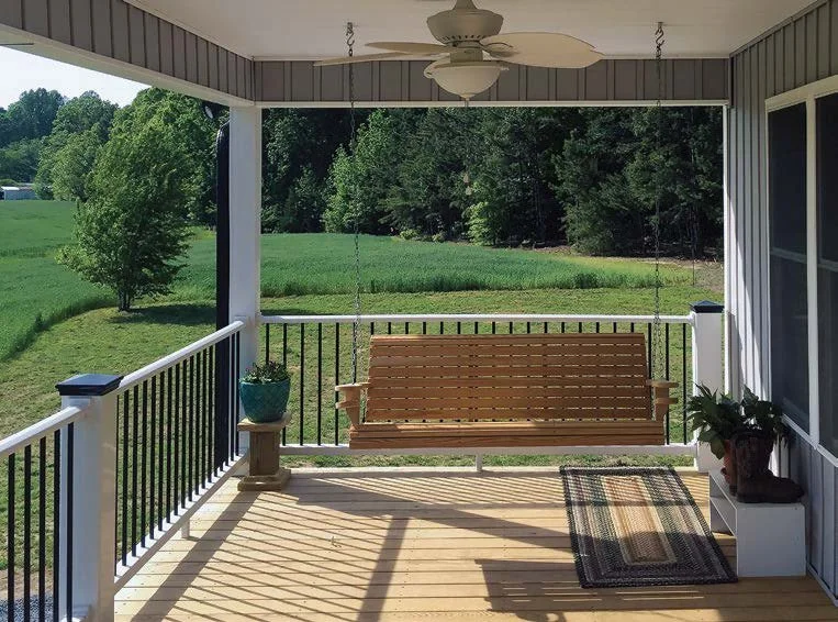 Dyke Industries Color Guard porch and deck railing system Nantahala Home Center Franklin NC