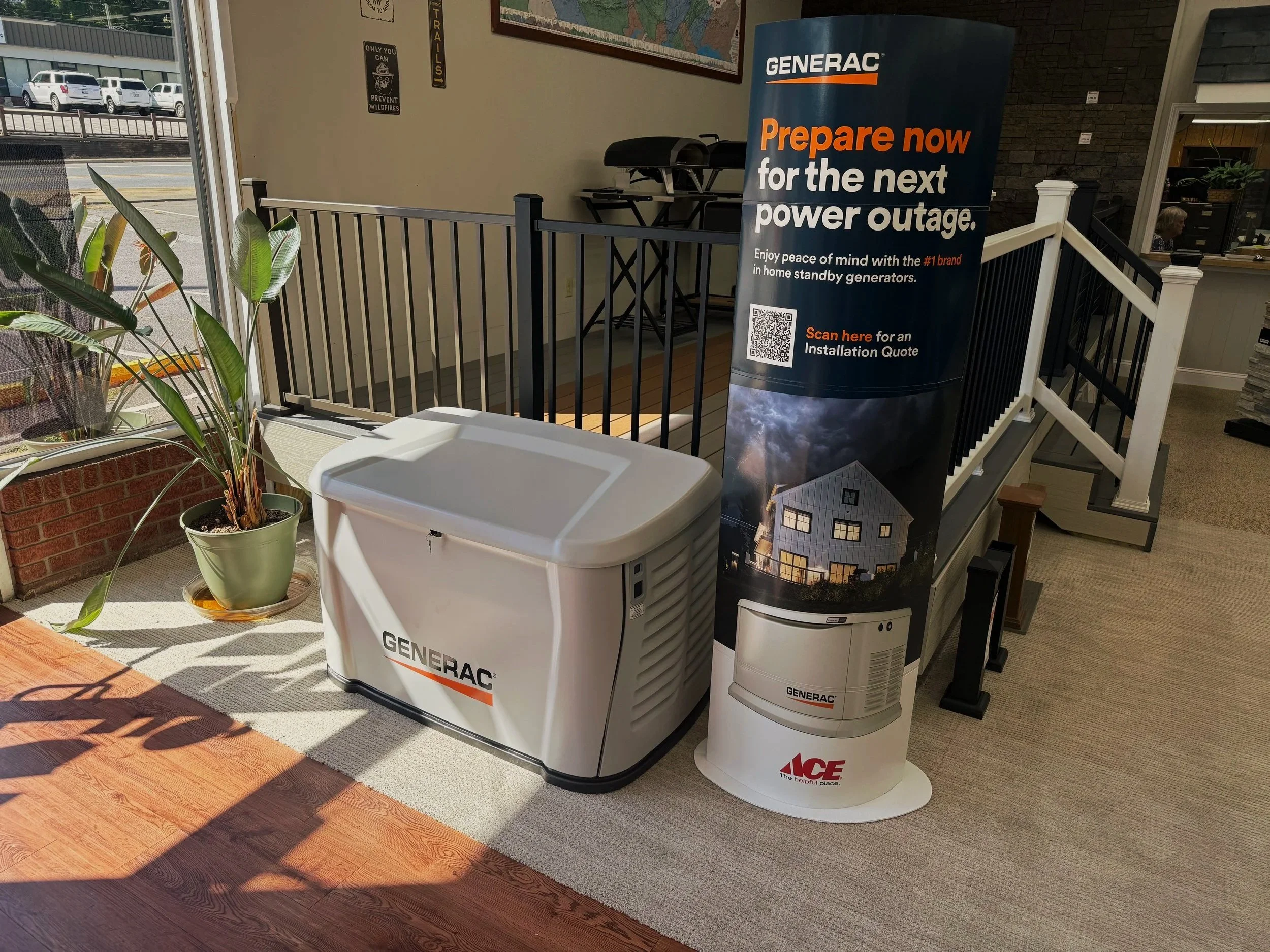 Generac Generators at Nantahala Home Center, Franklin NC