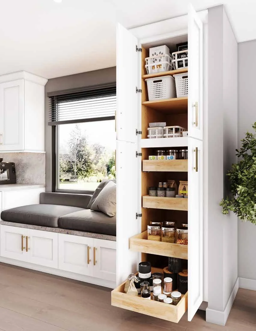 Ideal Cabinetry kitchen cabinets and organization systems Nantahala Home Center Franklin NC