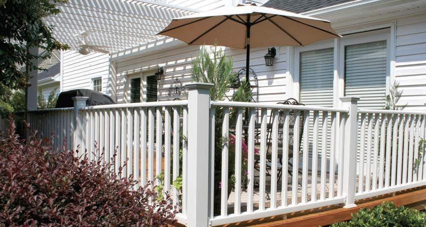 Color Guard deck railing vacation home Highlands Cashiers NC at Nantahala Home Center in Franklin, NC