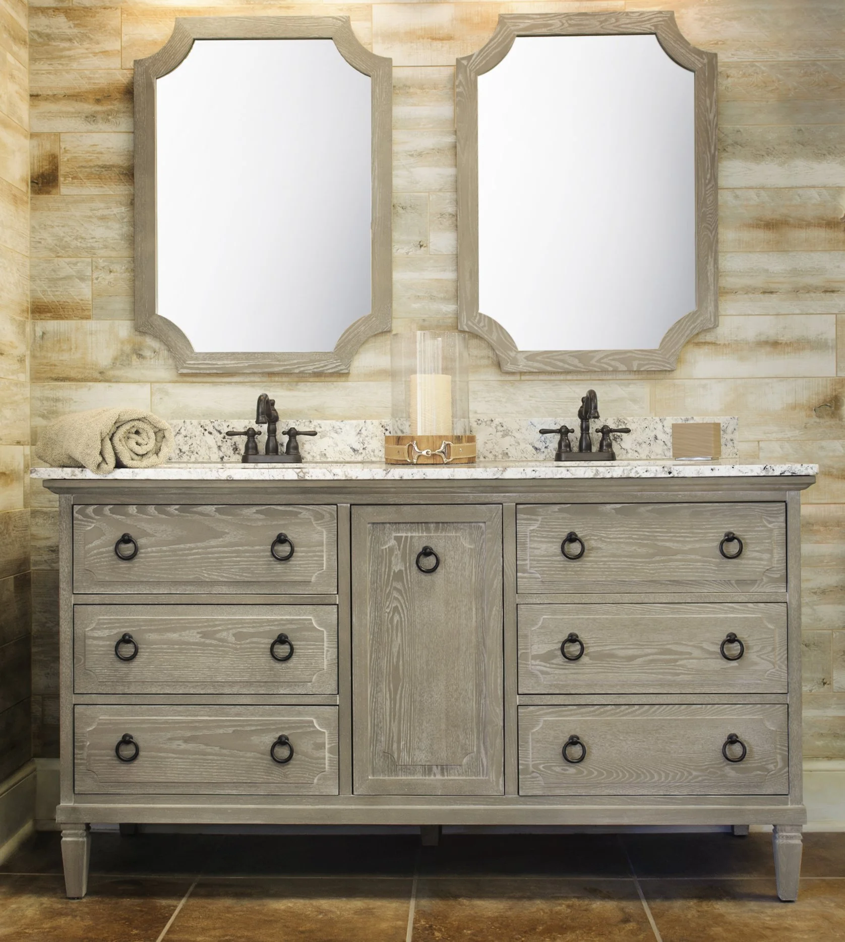 Walnut Ridge bathroom Cabinets vanity Nantahala Home Center Franklin NC