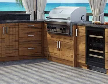 WeatherStrong outdoor kitchen cabinets Nantahala Home Center Franklin NC