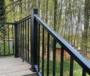 Dyke Industries Color Guard railing system Nantahala Home Center Franklin NC