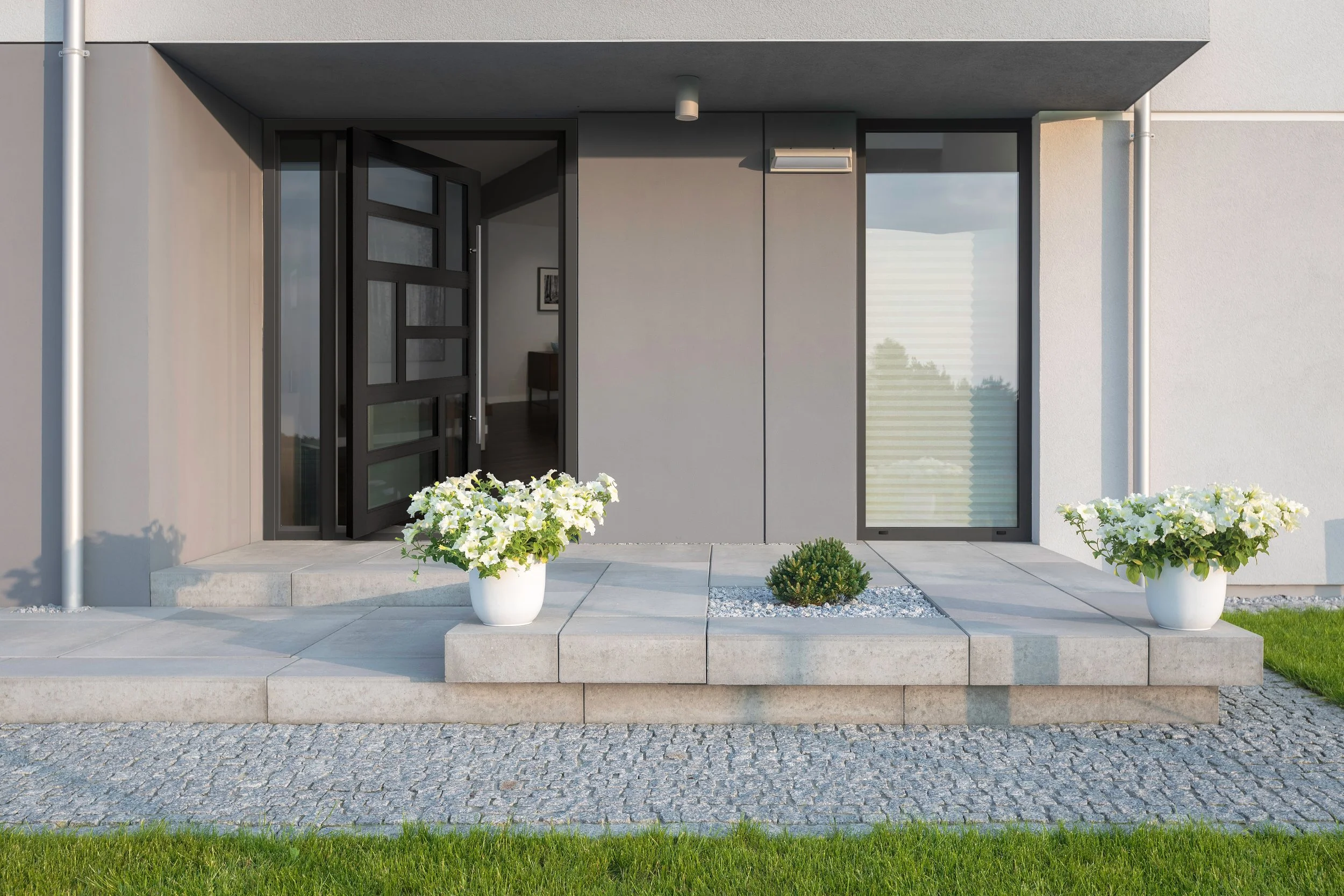 DSA Doors modern exterior entry door Nantahala Home Center Franklin NC