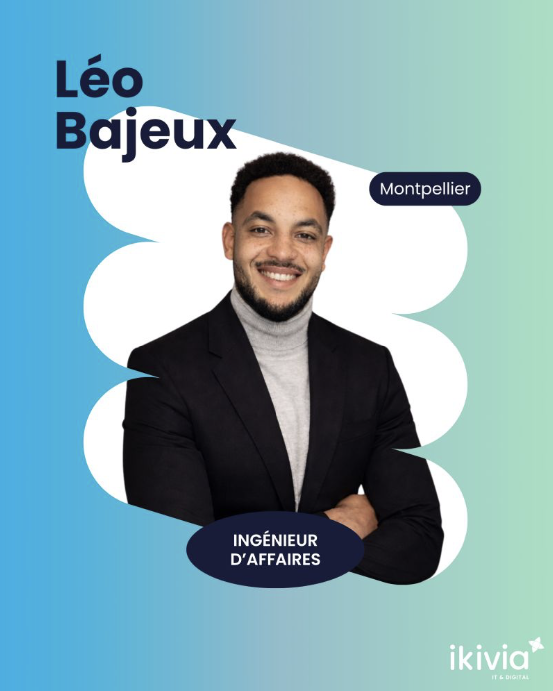 Léo nouvel ingénieur d'affaires chez Ikivia