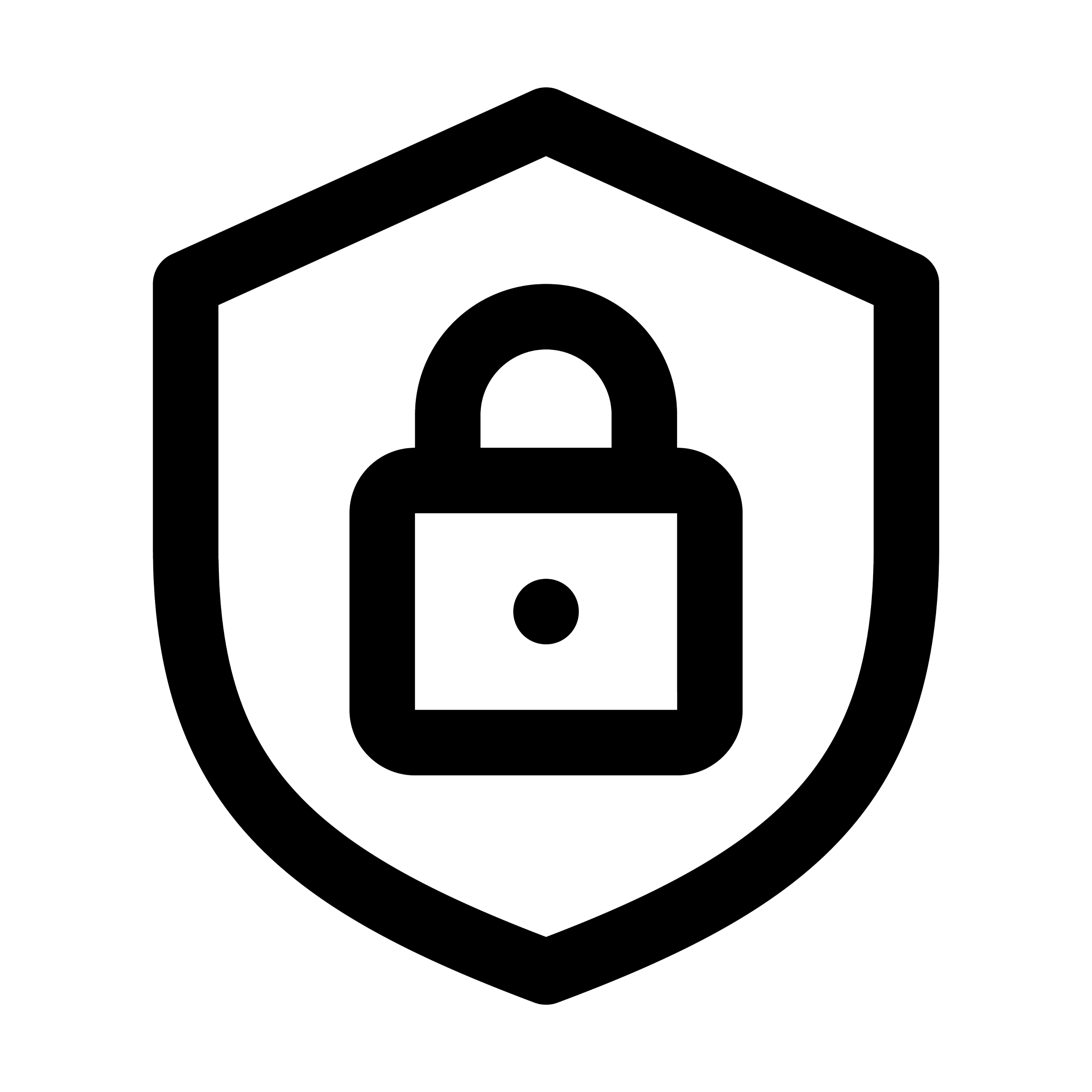 Outline of a house with a door and windows, enclosed in a circle, on a black background.