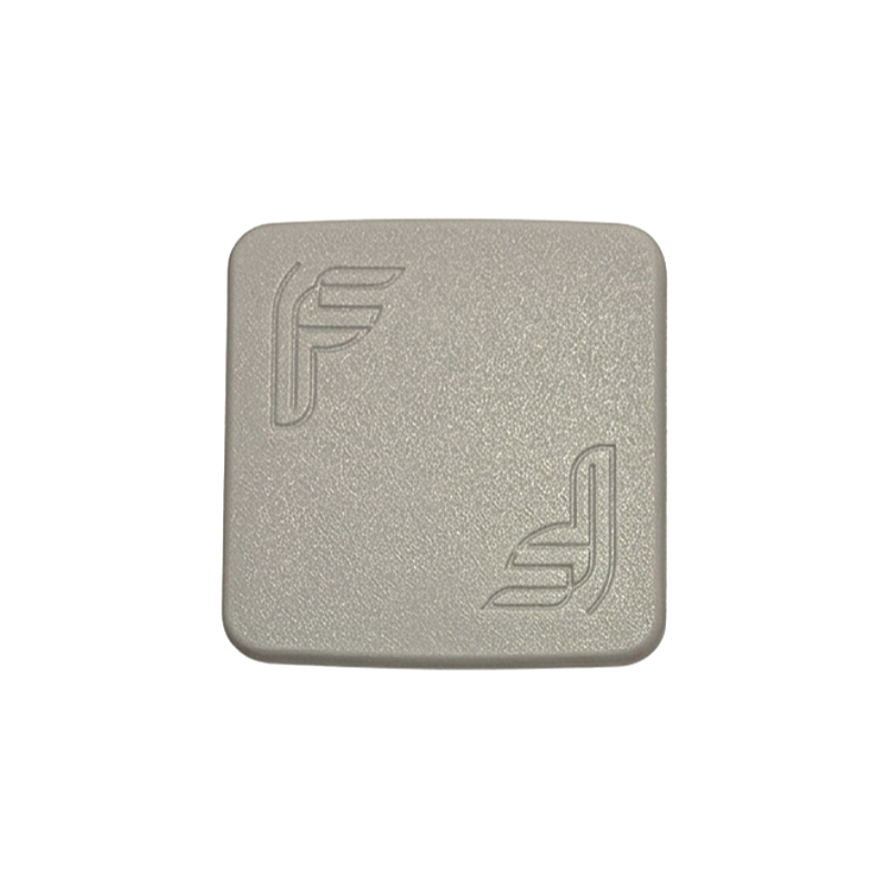 Deep Unistrut End Cap - Grey       $2.77ea/50 per pack