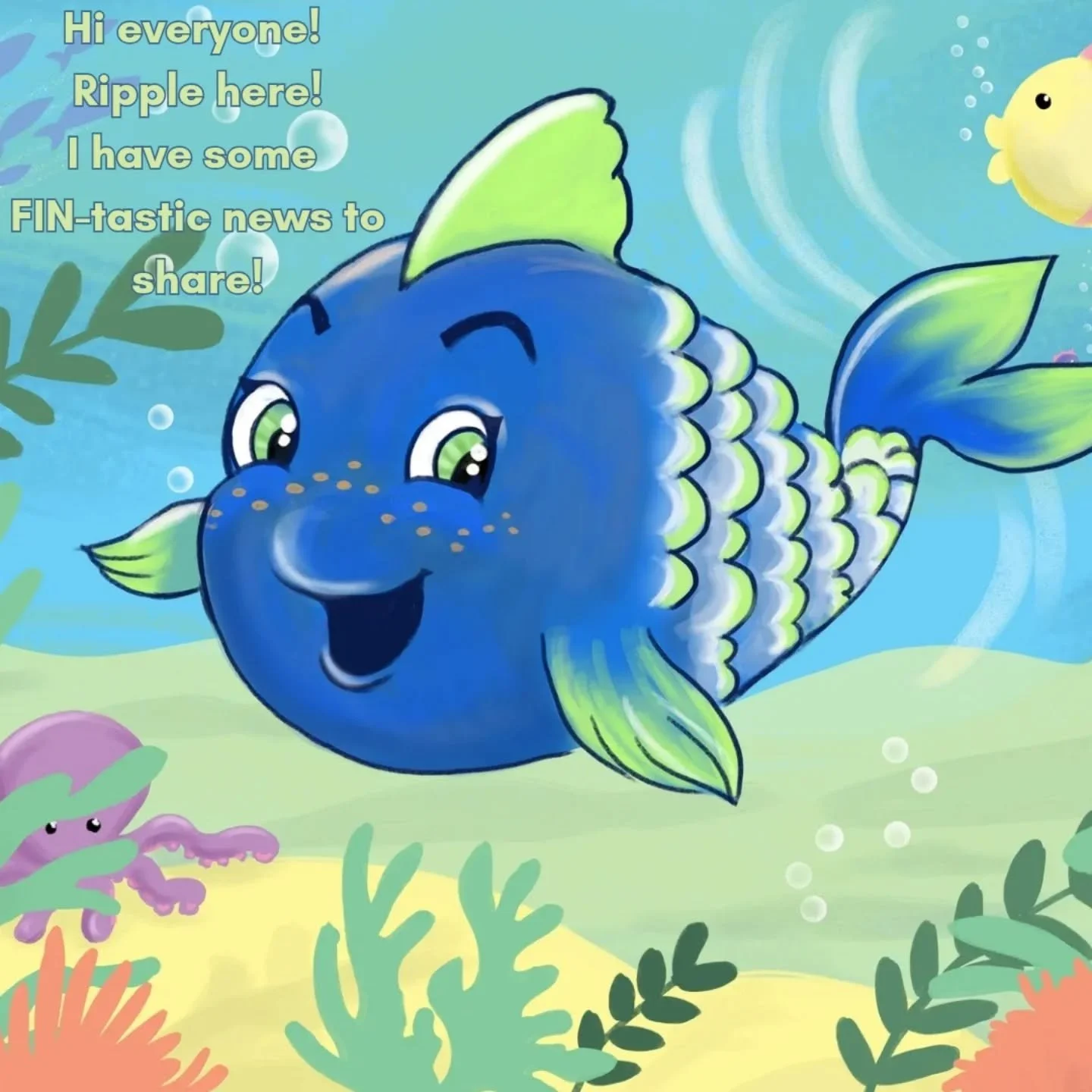So grab your fins and&hellip;
Swim on over and visit!
www.ripplesreef.com

I can&rsquo;t wait to show you around my underwater world! 

#RippleTheFish #TheRippleEffect #pfect #childtherapytools #parentsupport #kidcopingskills #schoolanxietysupport #r