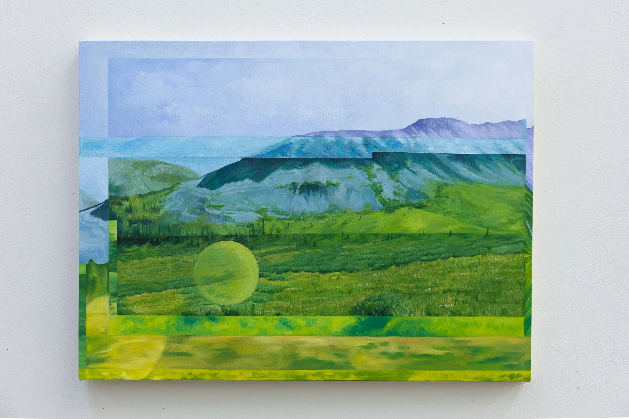 Something In Between, Oil on Canvas over Panel, 40" x 30" , 2025