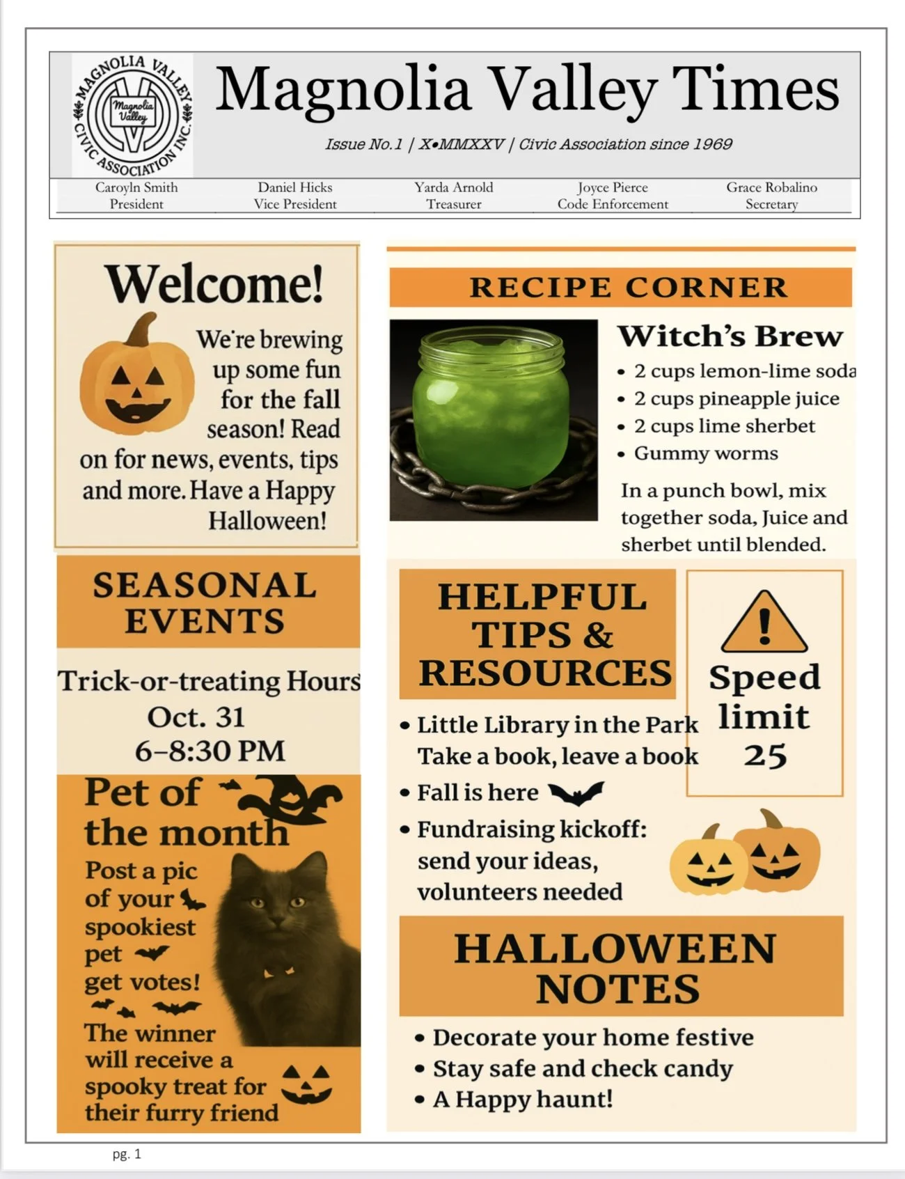 October 2025 Newsletter