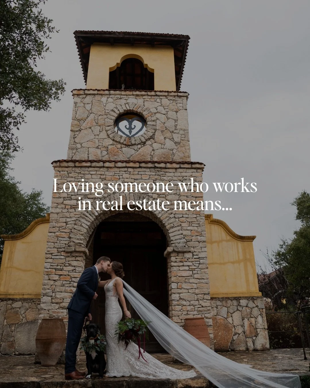 If you love someone in real estate, you already know. 

You know that &ldquo;just one quick email&rdquo; turns into 45 minutes. You know they fall asleep mentally rewriting an offer that&rsquo;s due at 9am. You know their mood is tied to how their de