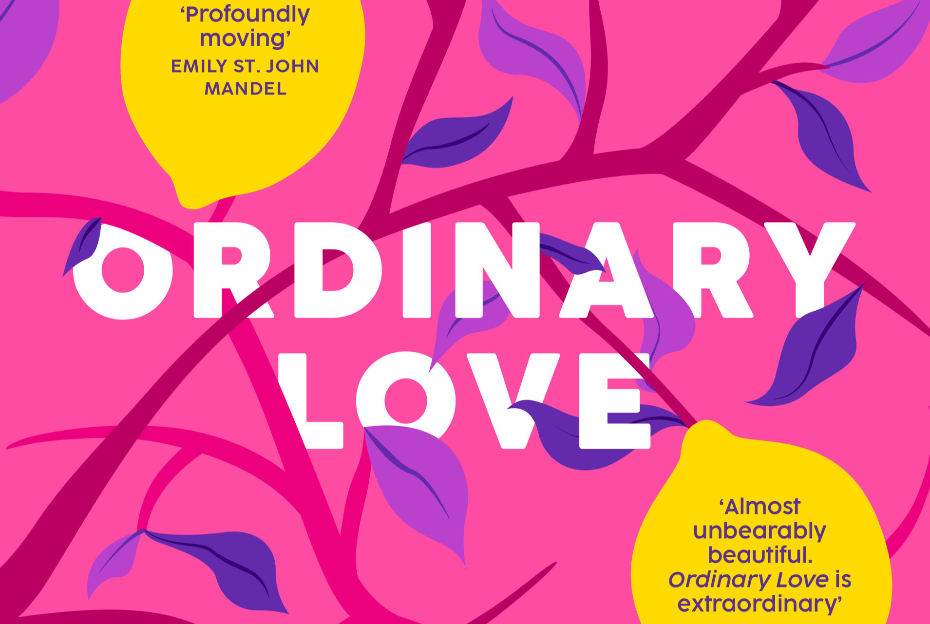 Ordinary Love - Book Cover Design