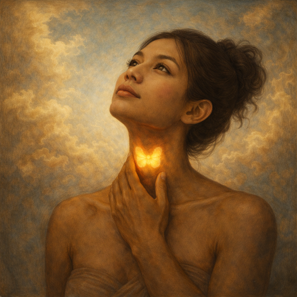 The Thyroid in Germanic Healing Knowledge: Three Tissues, Three Conflicts, and the Biology of Time Pressure