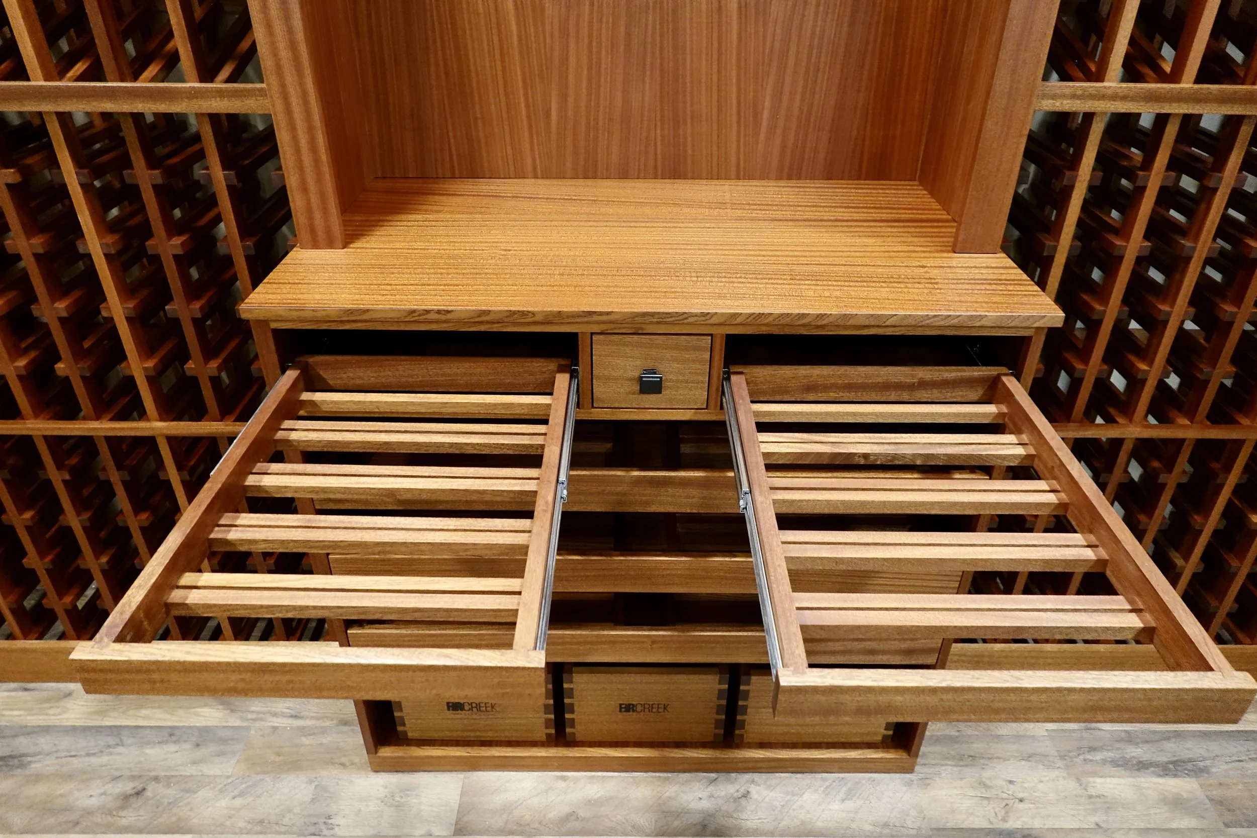 Proprietary design with dovetail joinery