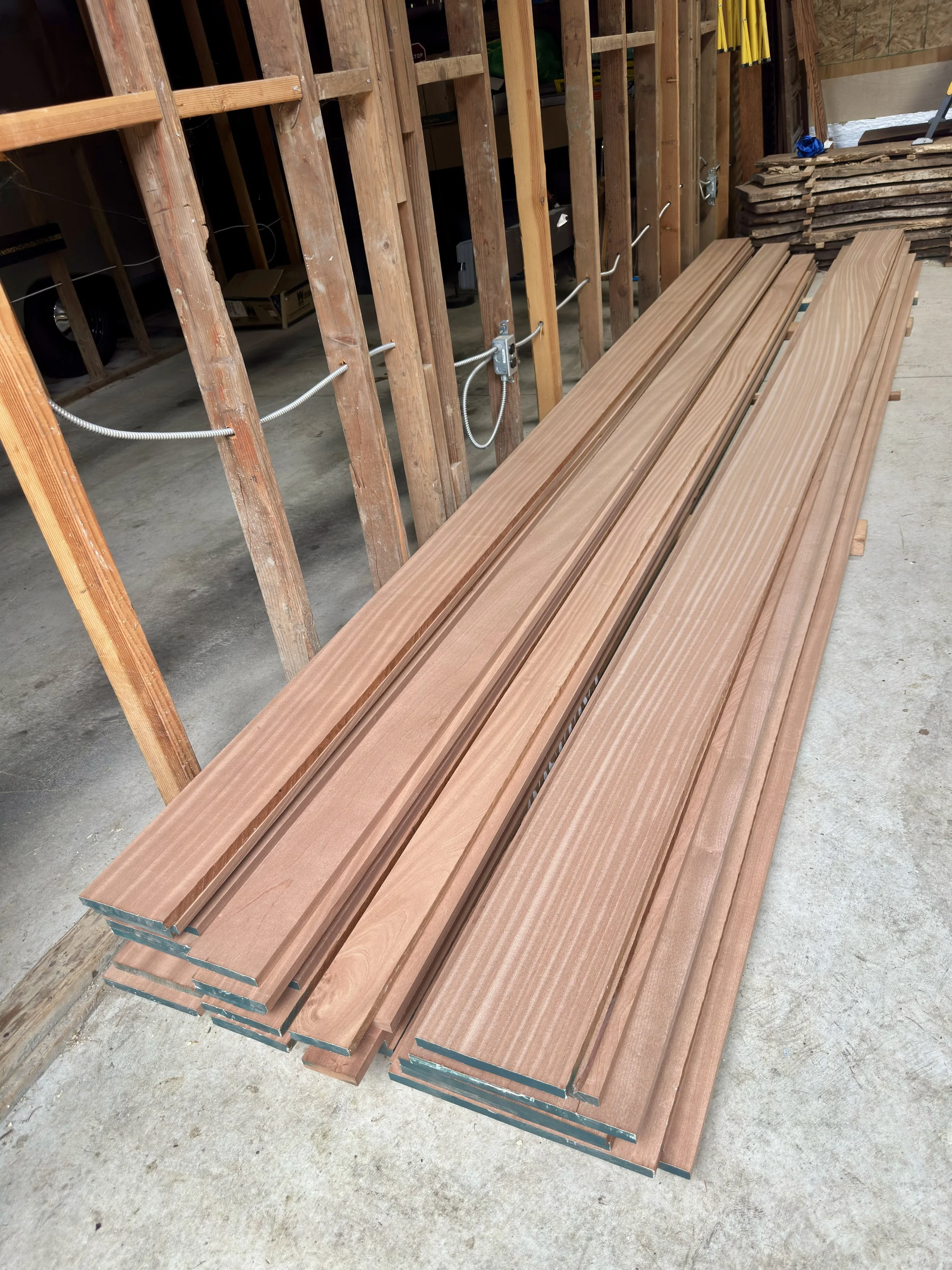 Every project starts with fine hardwood. 