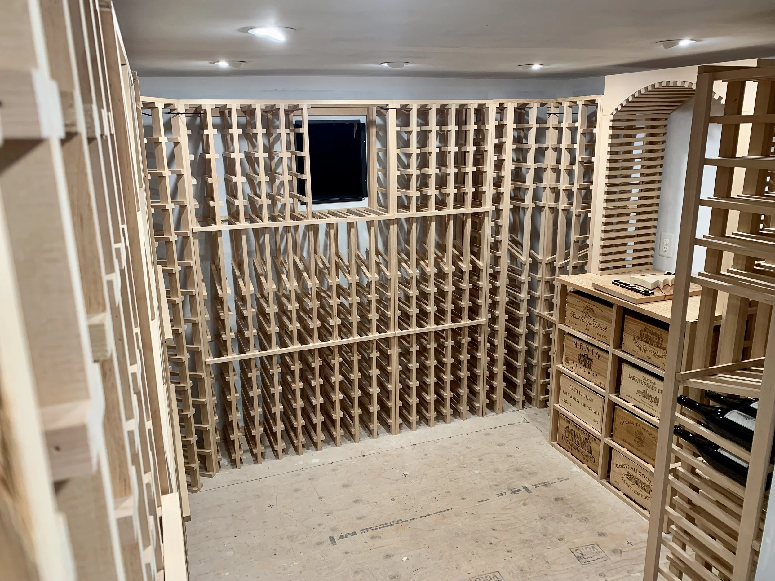 Step 7: Prepare "hole in wall" for chilling system.