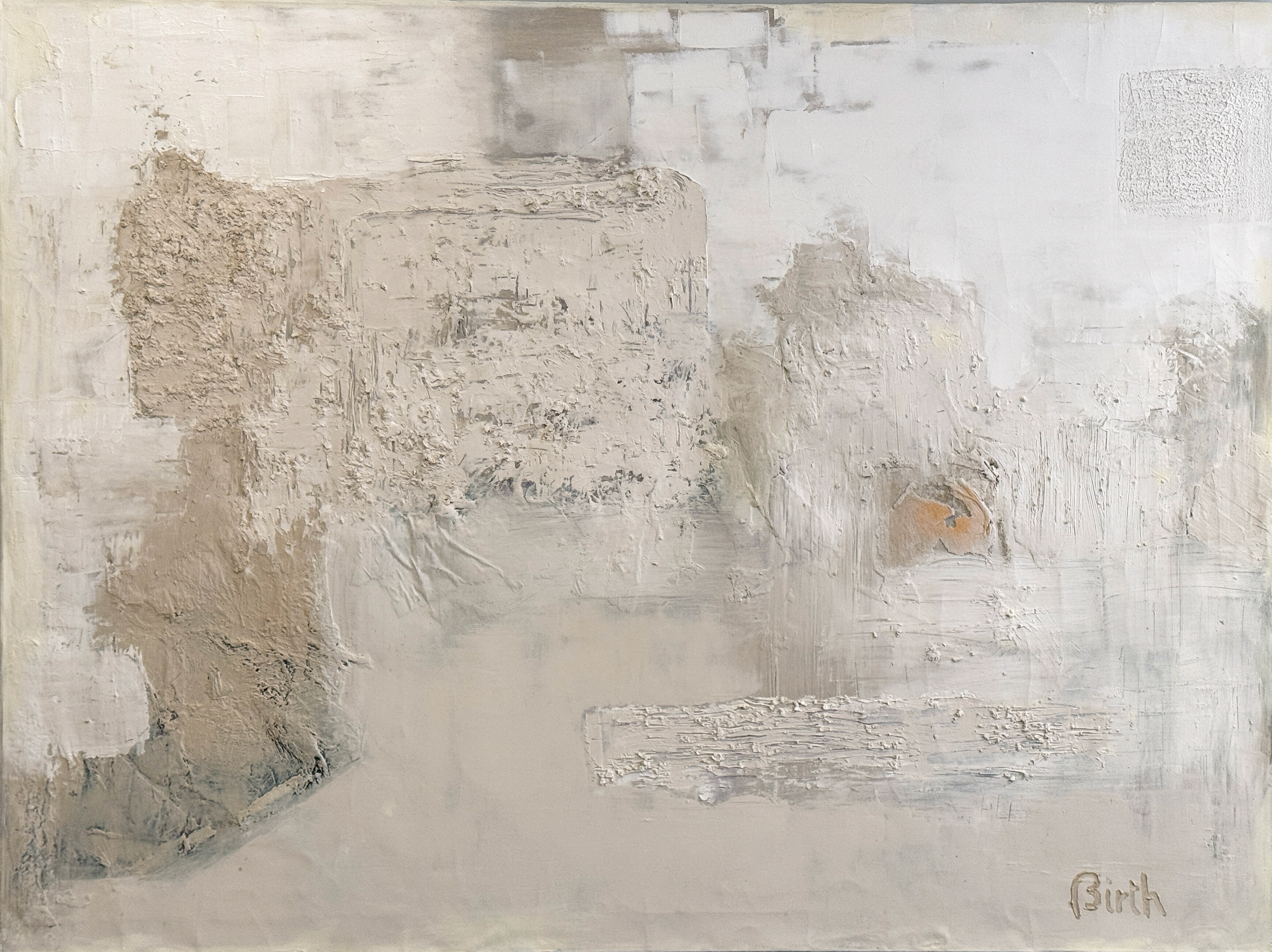 Study in White I
Oil on Canvas 36x48
 // Original NFS