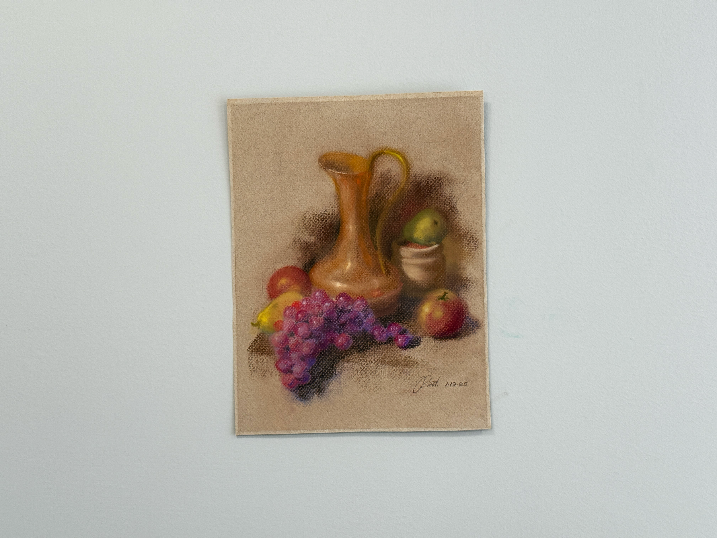 Pastel Still Life
Crayon on paper 9.5"x12"
