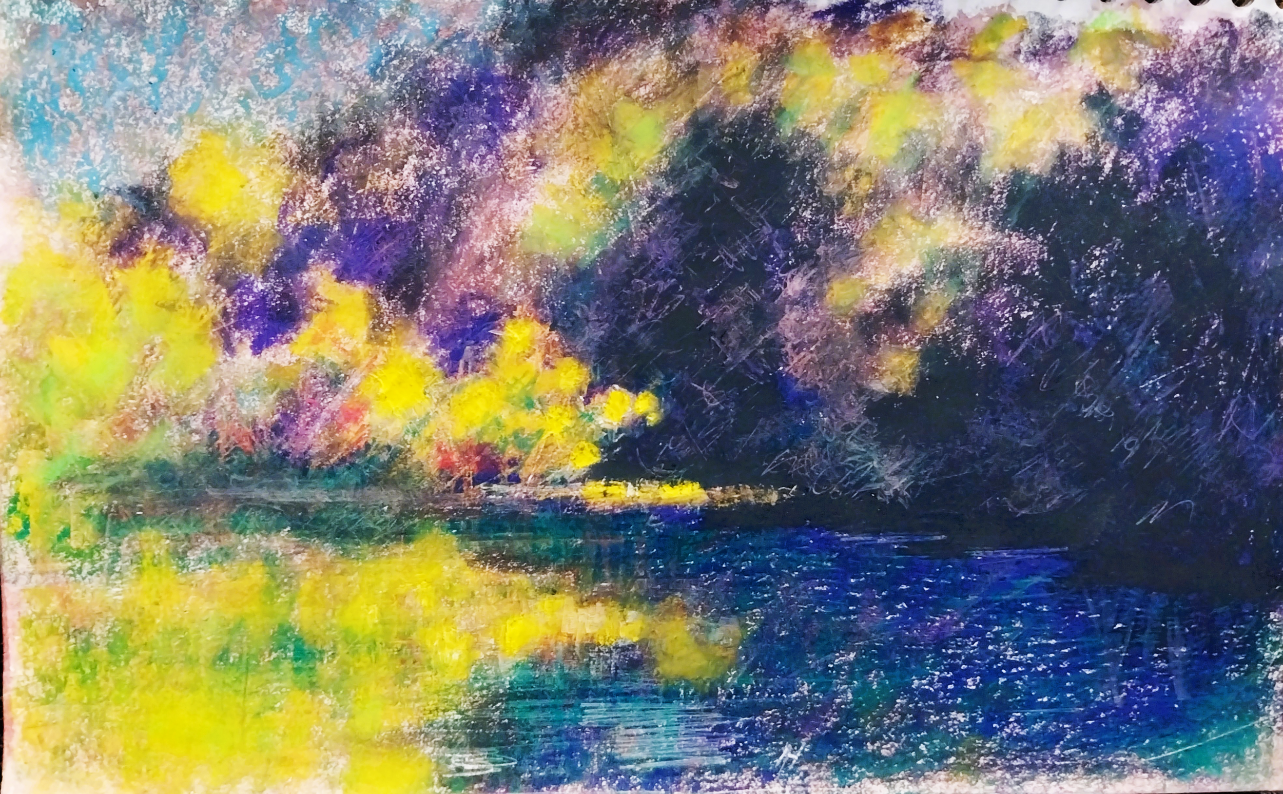 STILL POND SKETCH
Ink on paper 8"x10"
//Original NFS 