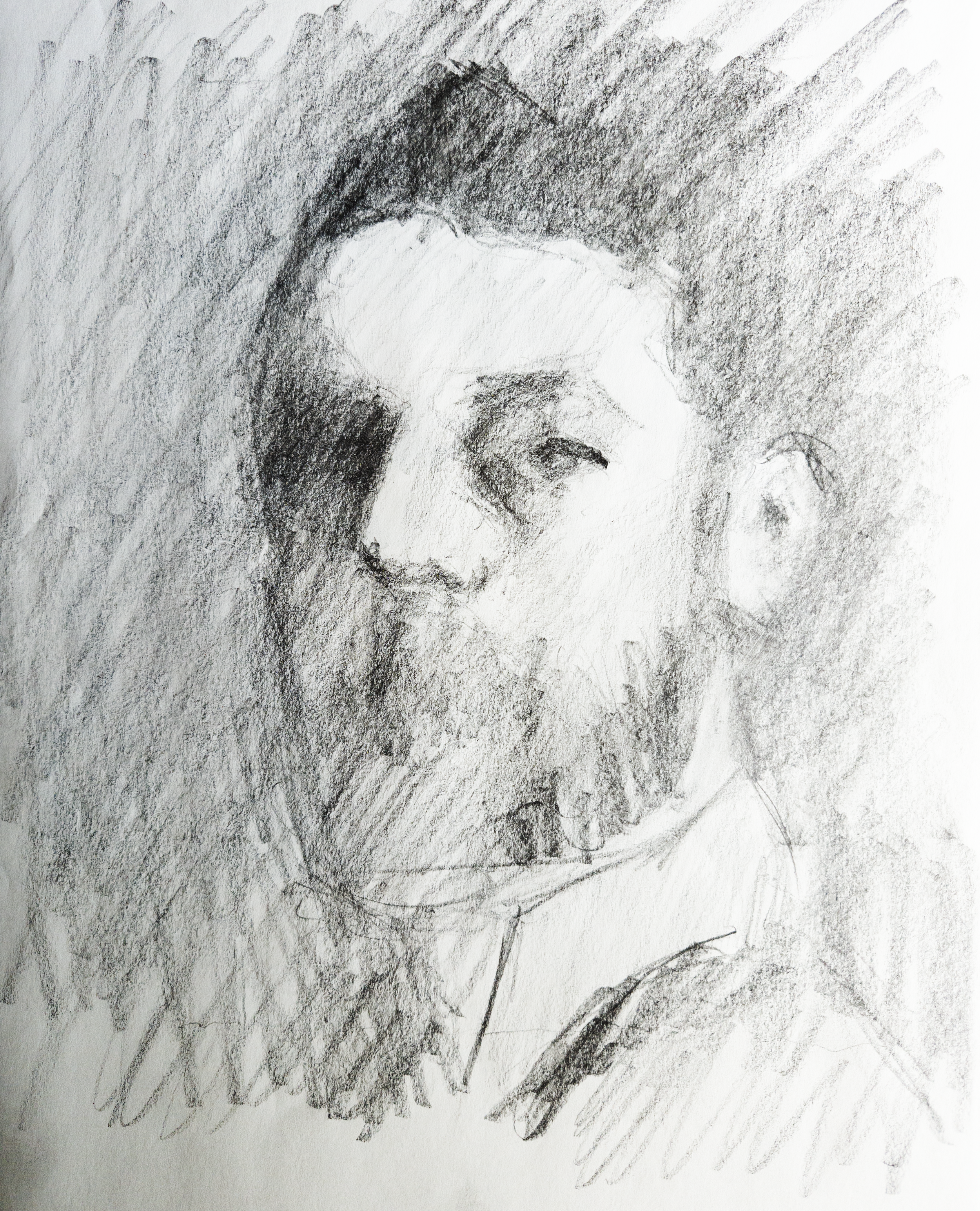 SKETCH AFTER JS SARGENT III
Pencil on paper 12"x9"
//Original NFS 