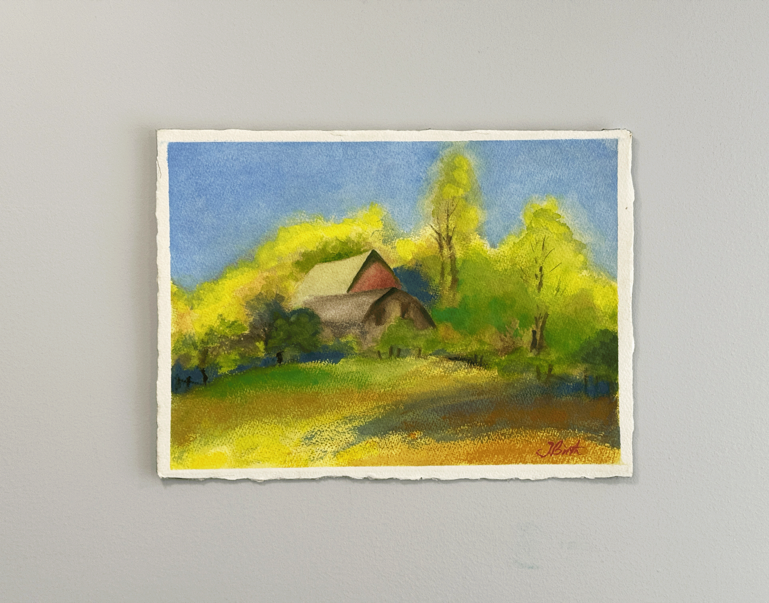 Farm Building II
Watercolor on paper 11"x15"