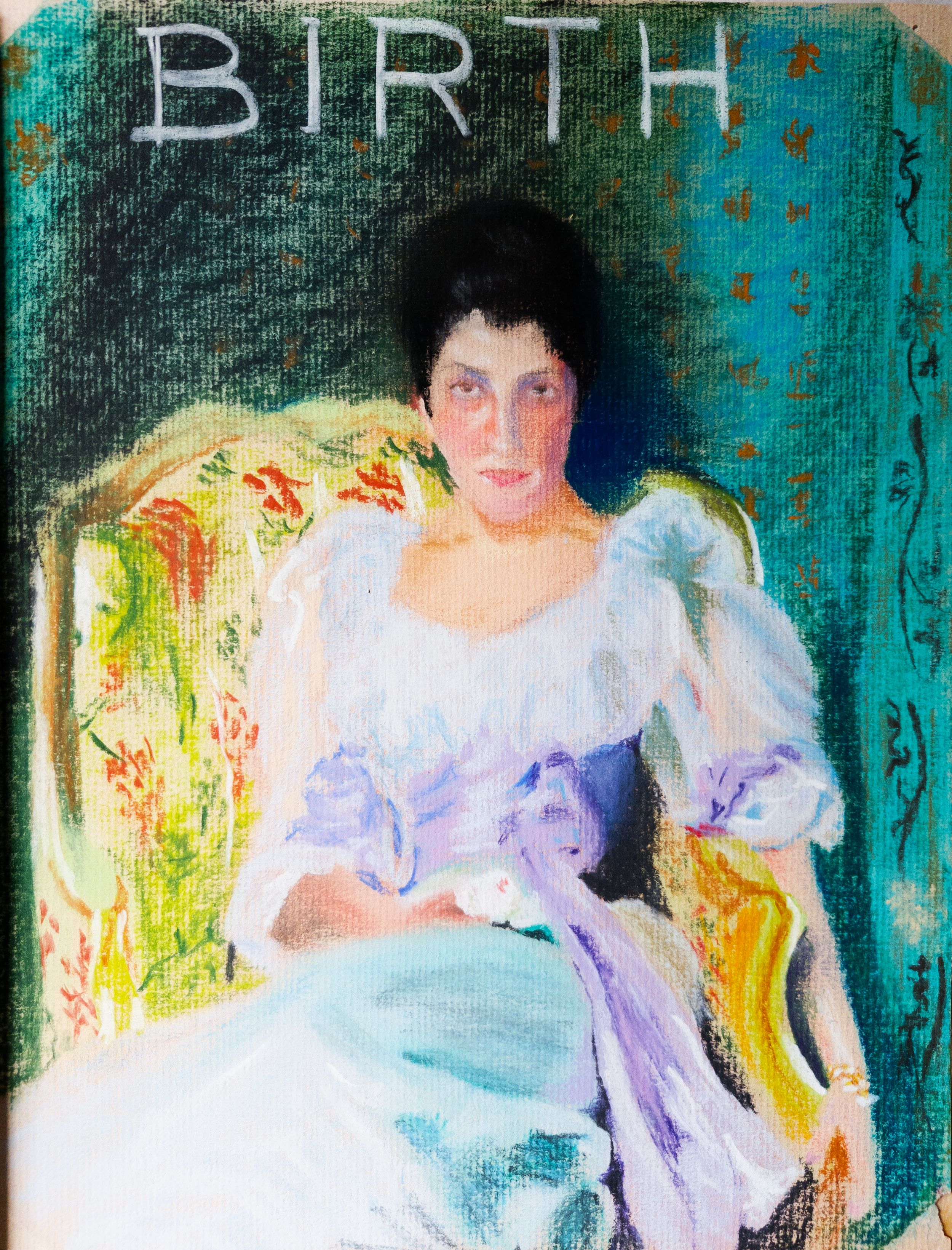 AFTER A JS SARGENT
Pastel on paper 12"x9"
//Original NFS 