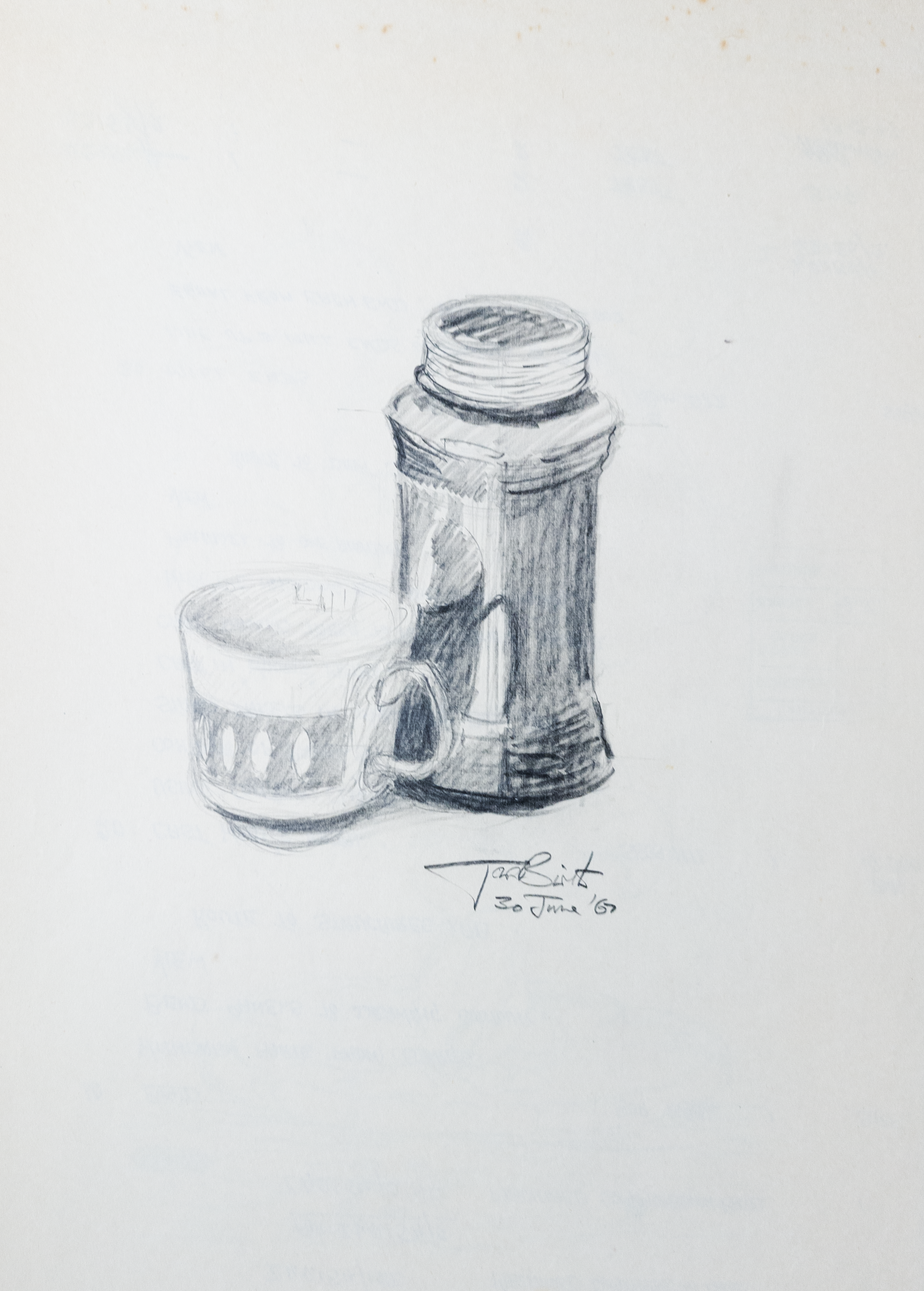 STILL LIFE II
Pencil on Paper 10"x8"
//Original NFS 