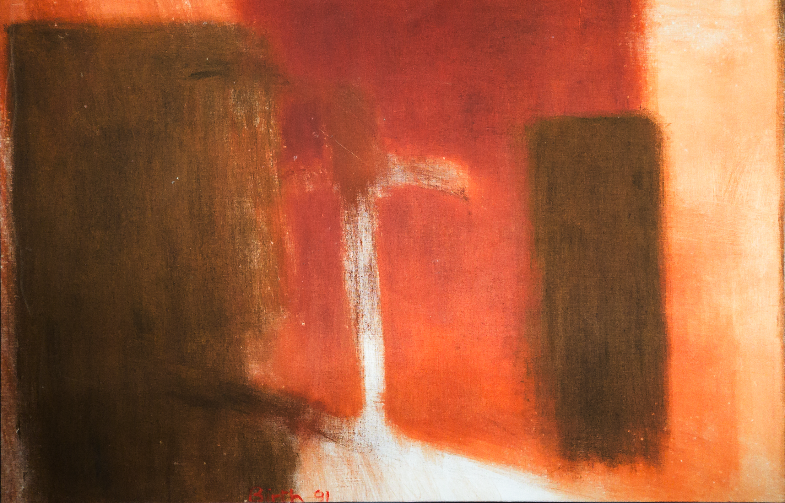 SAVAGE SPIRIT                   
Oil on canvas 48"x72"