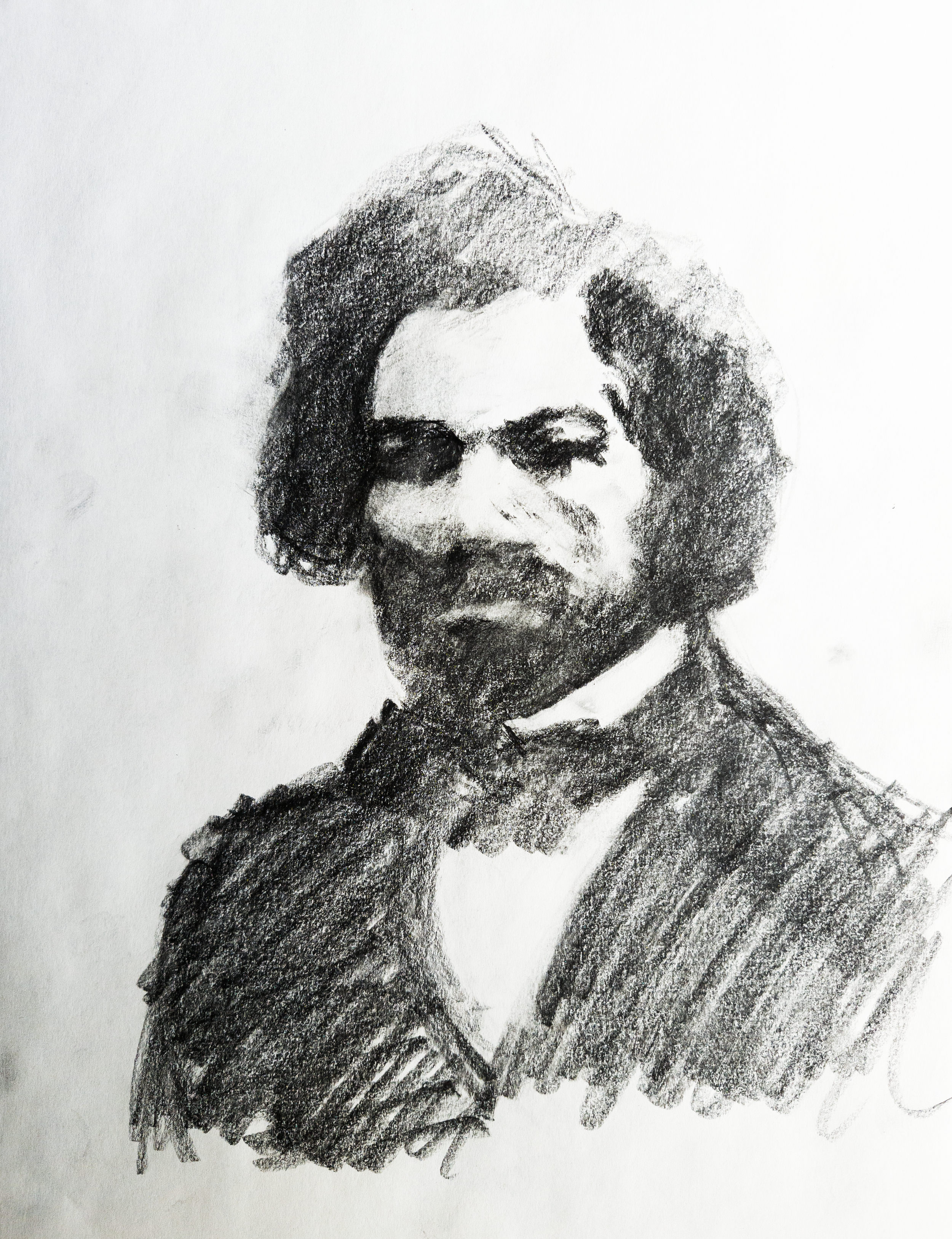 SKETCH OF PHOTO I
Pencil on paper 12"x9"
//Original NFS 