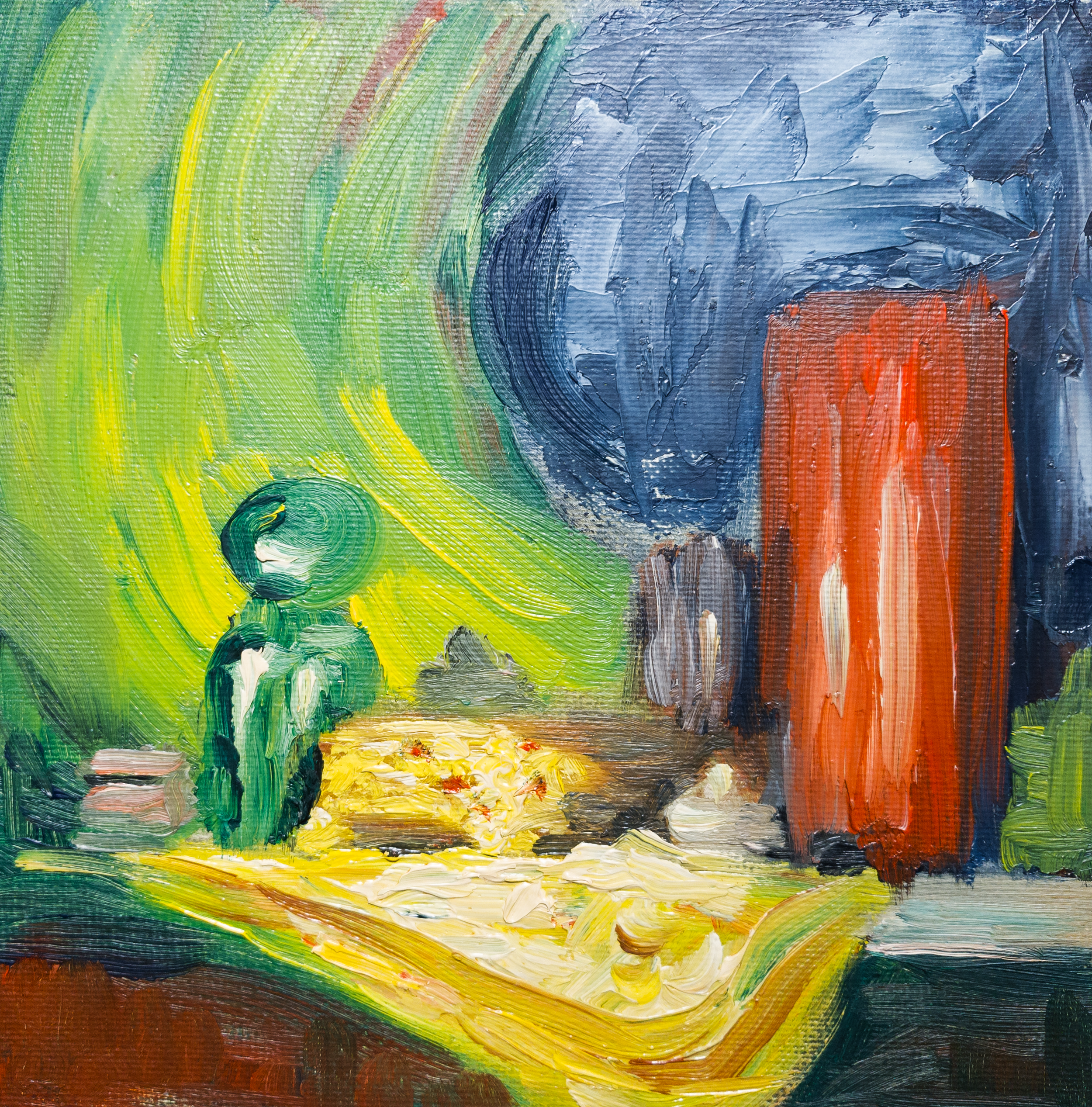 STILL LIFE I
Oil on paper 9"x9"
//Original NFS 