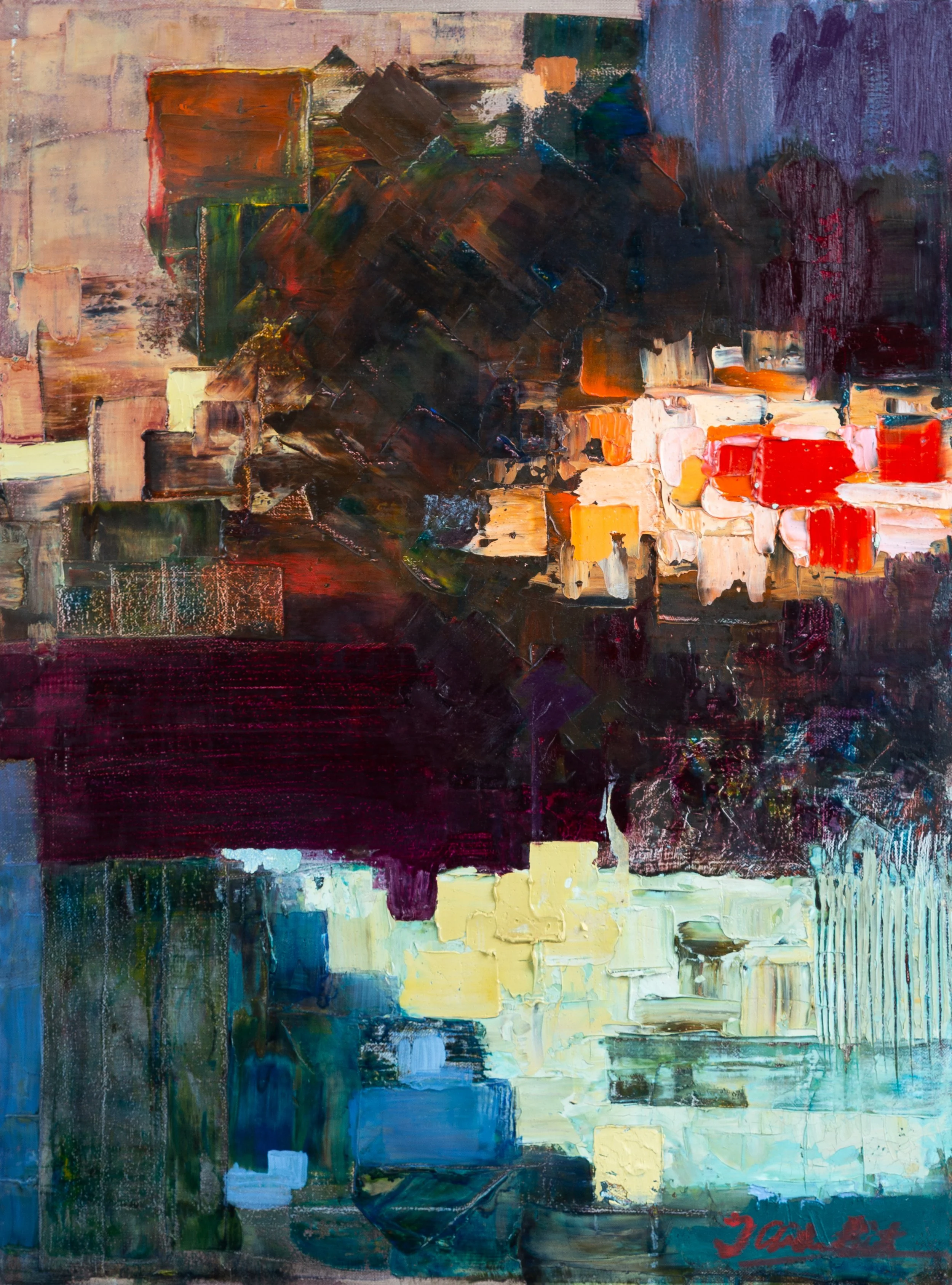 Abstract Squared
Oil on canvas 24"x18"