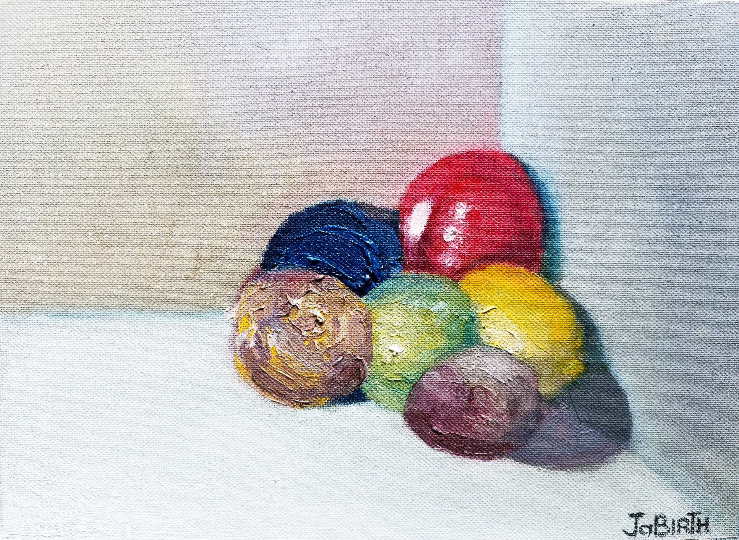 STILL LIFE III
Oil on paper 9"x12"
//Original NFS 
